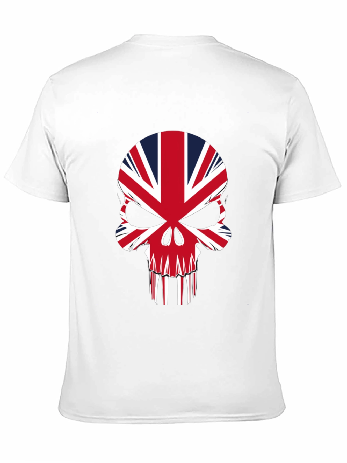 Union Jack Skull Graphic Tee - Black