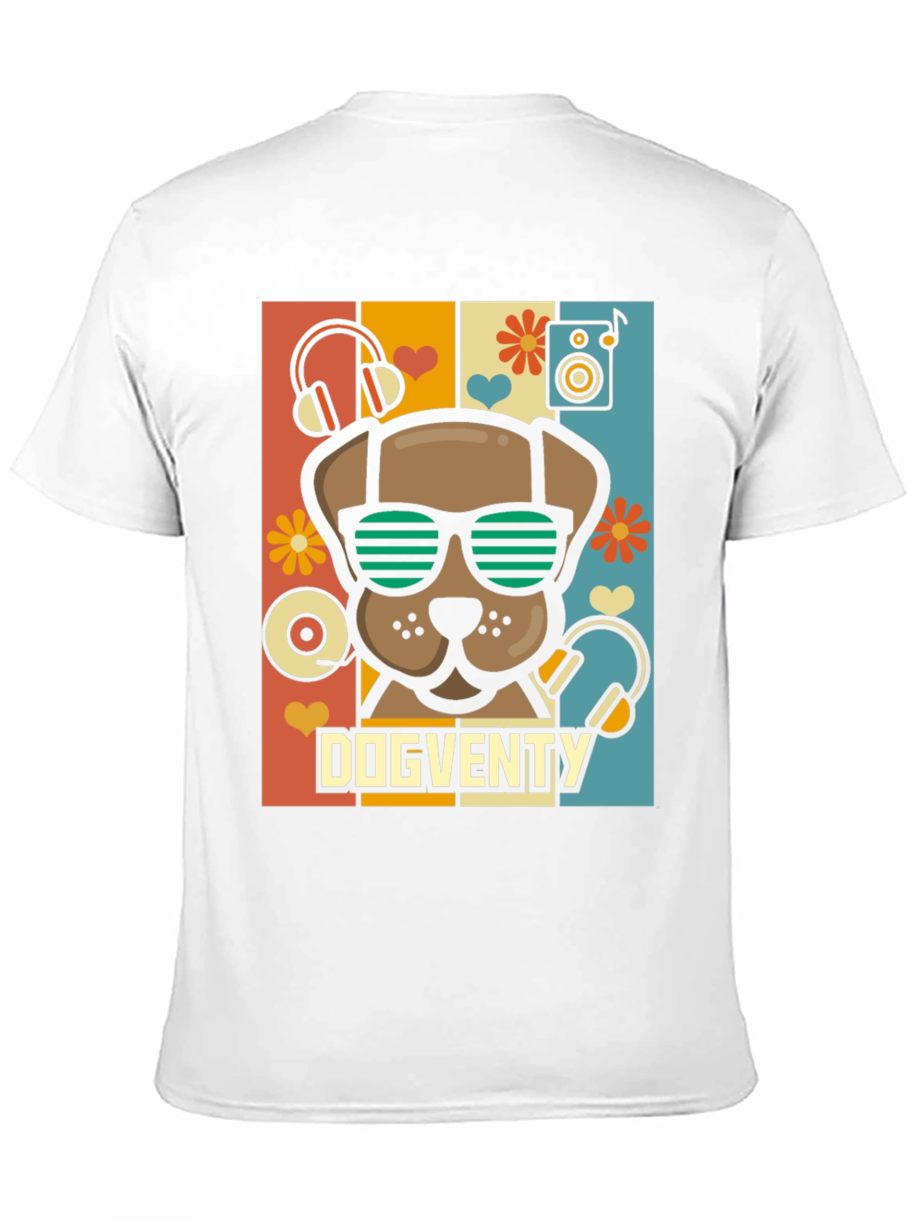 Dogventy Graphic Tee - Retro Pup Style