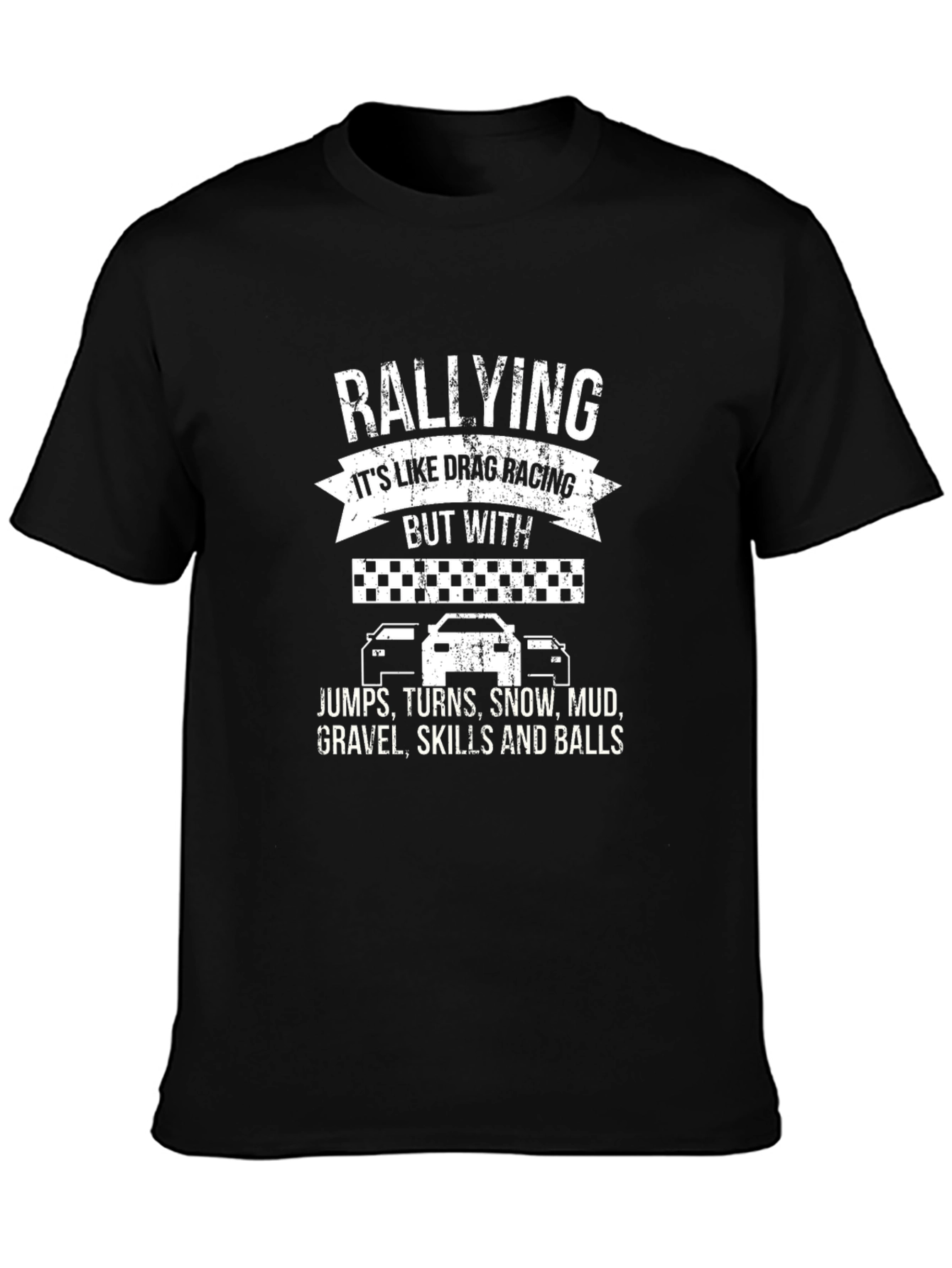 Rallying Graphic T-Shirt - Drag Racing Alternative Tee