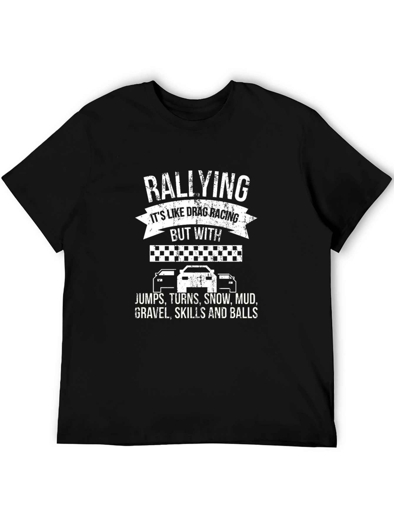 Rallying Graphic T-Shirt - Drag Racing Alternative Tee