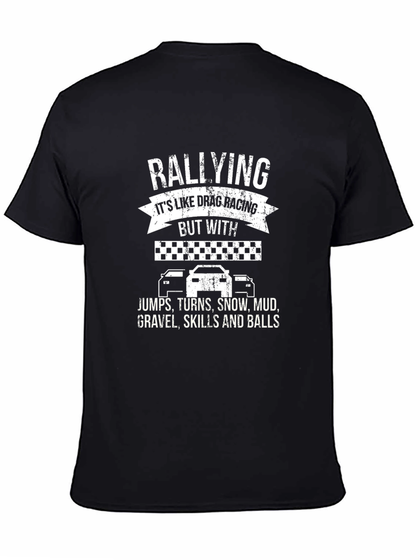 Rallying Graphic T-Shirt - Drag Racing Alternative Tee