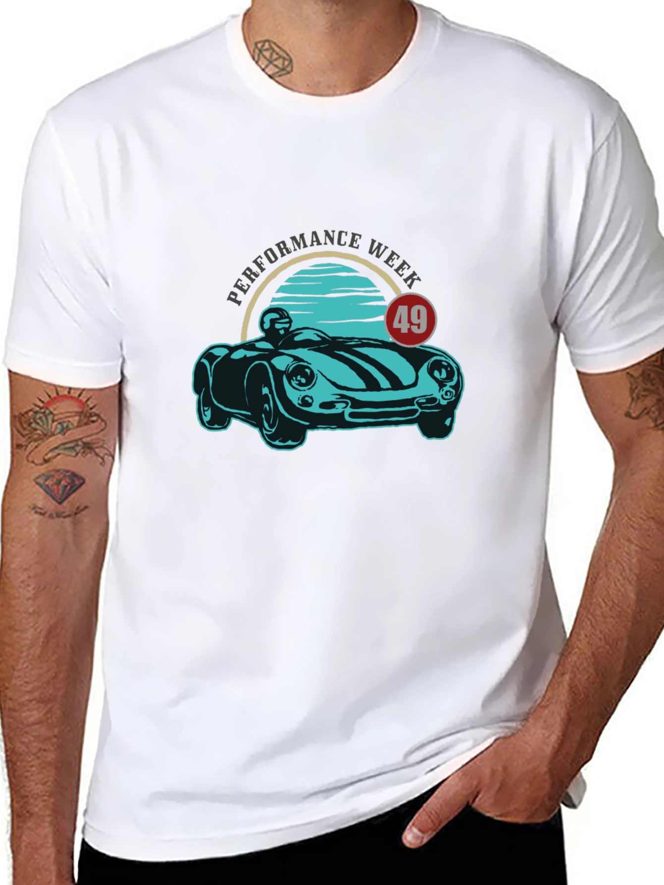 Performance Week Car Graphic T-Shirt
