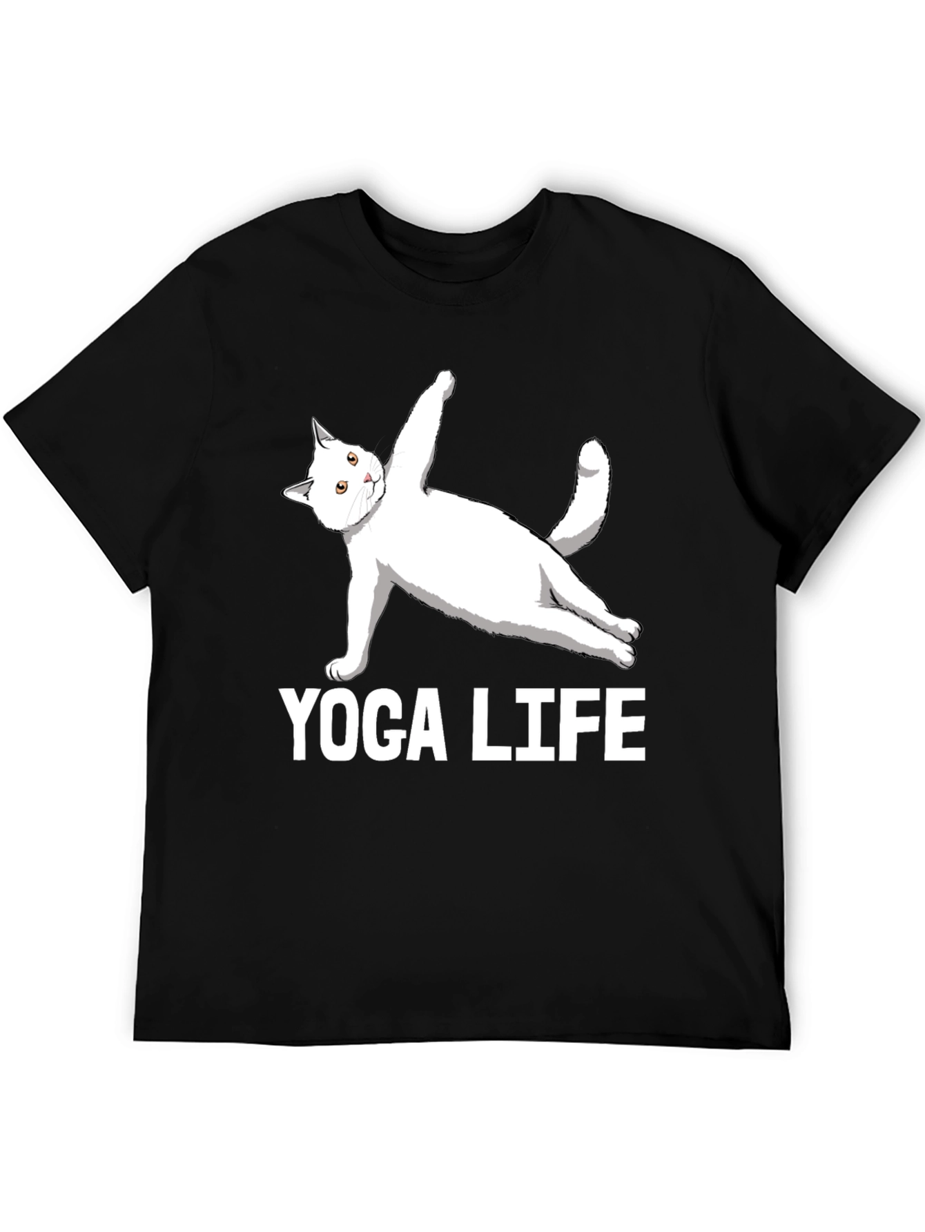 Yoga Life Cat T-Shirt