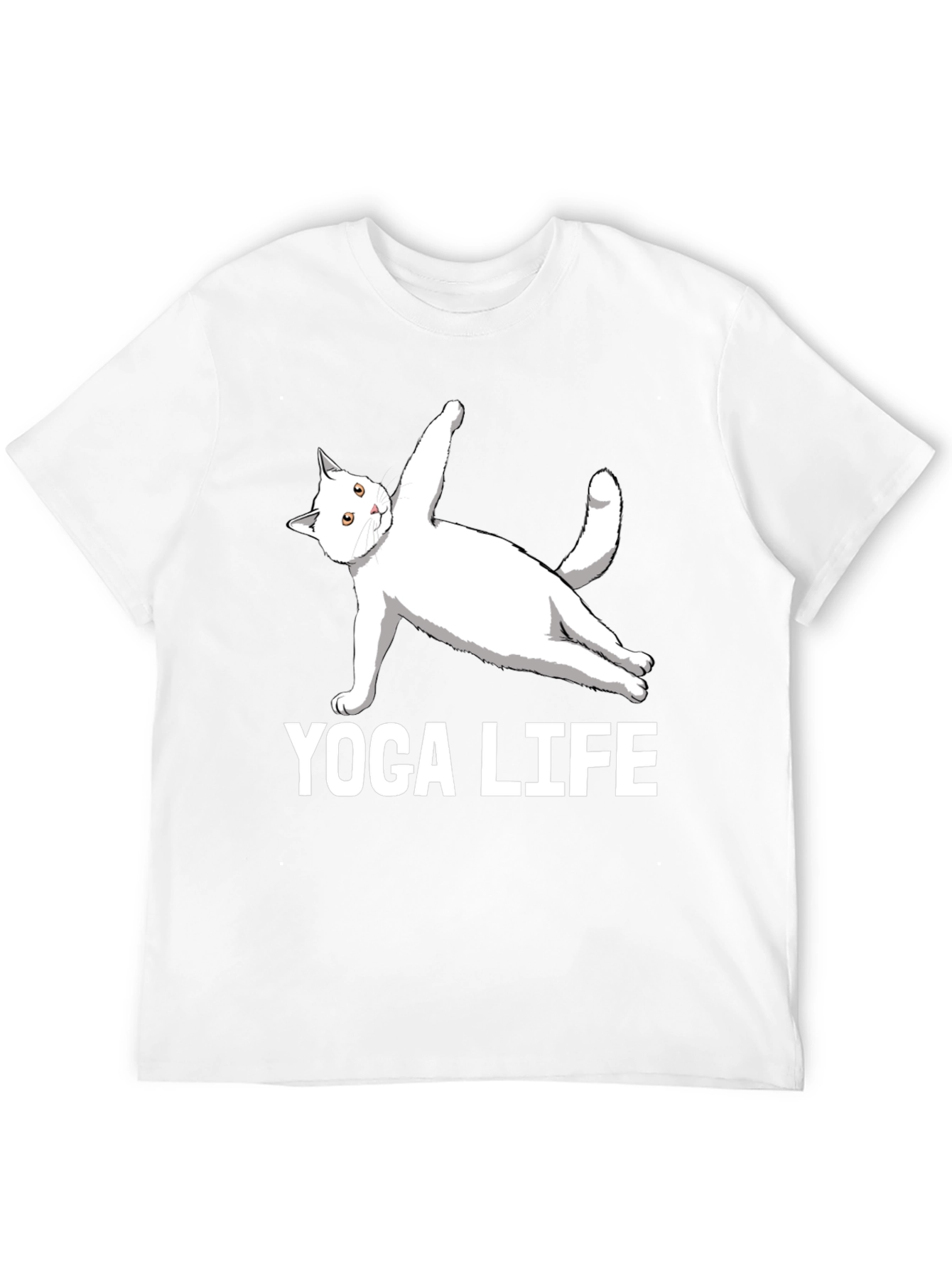 Yoga Life Cat T-Shirt