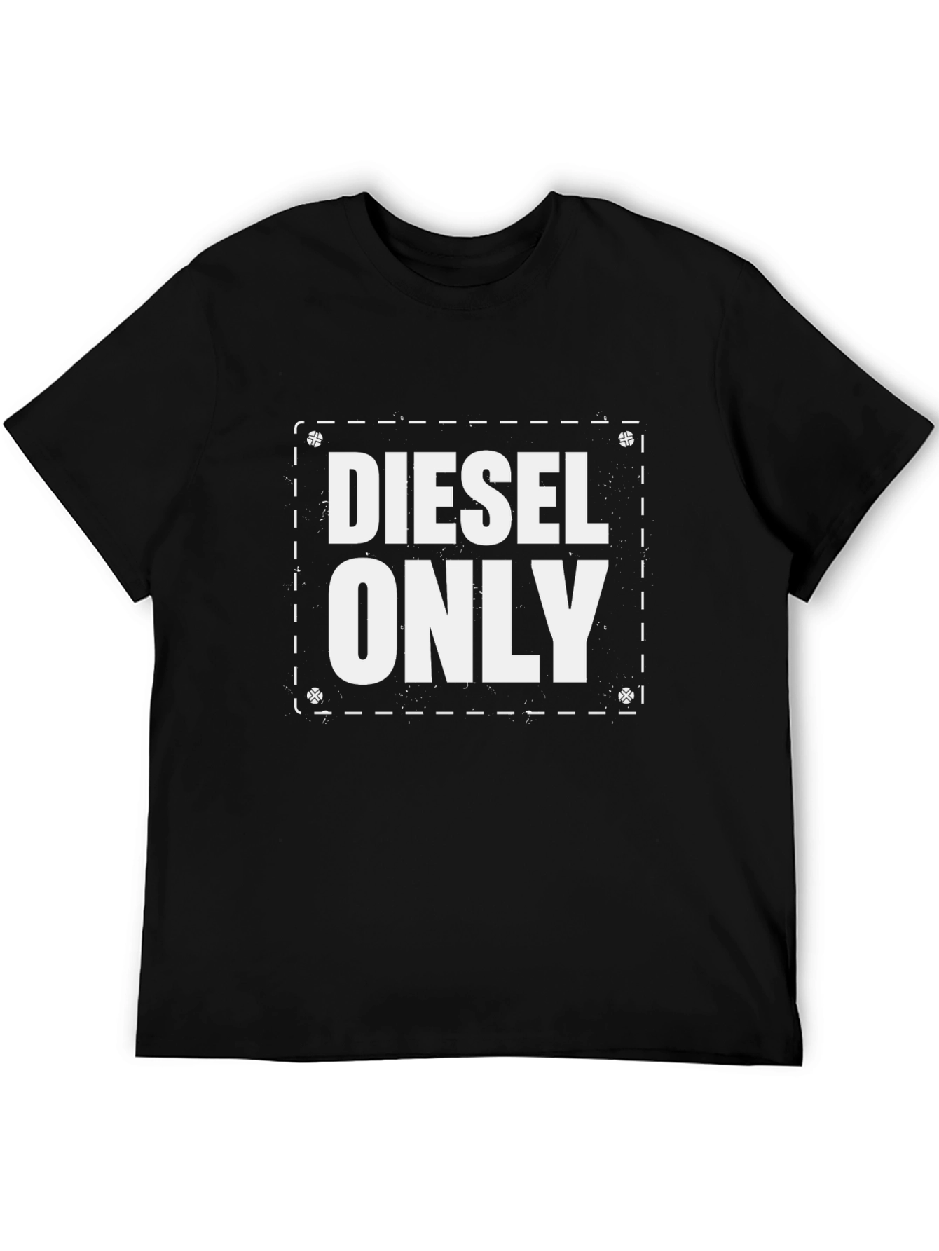 Diesel Only Graphic T-Shirt - Black