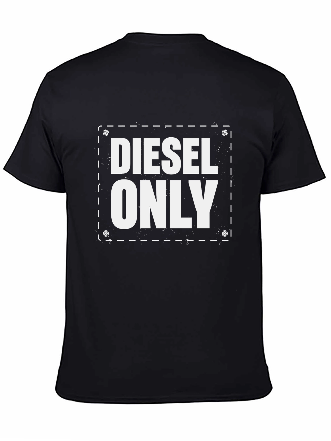 Diesel Only Graphic T-Shirt - Black