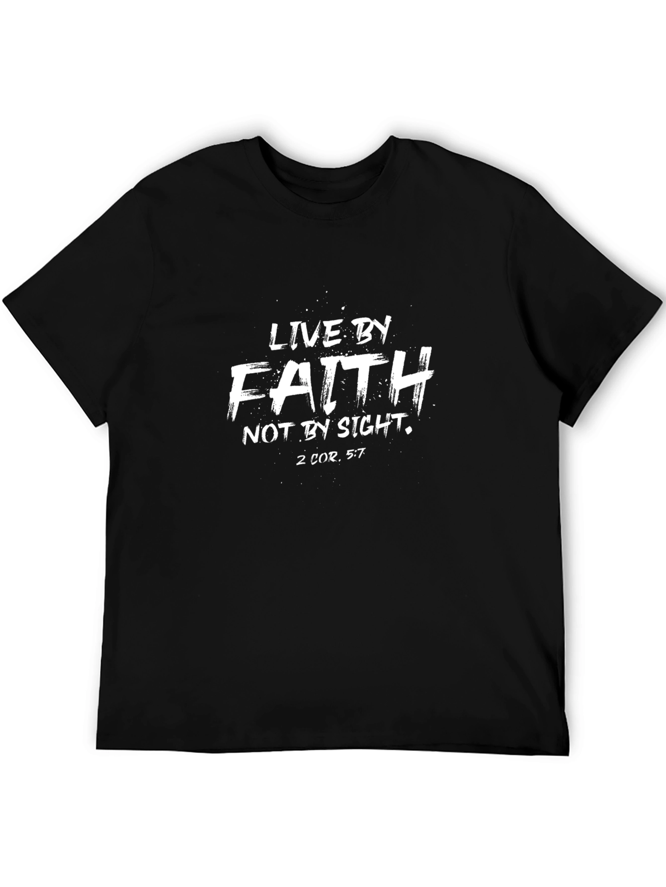 Live by Faith T-Shirt - Christian Apparel