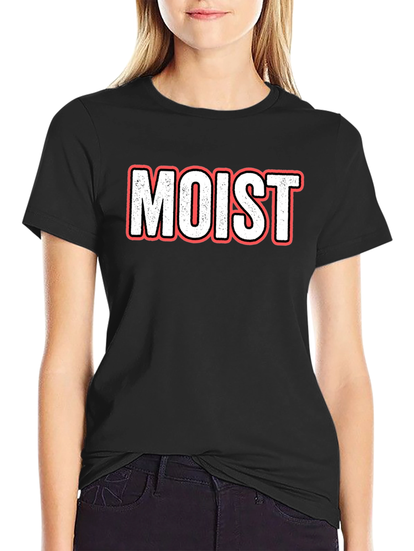 Humorous Moist Graphic Tee - Unisex