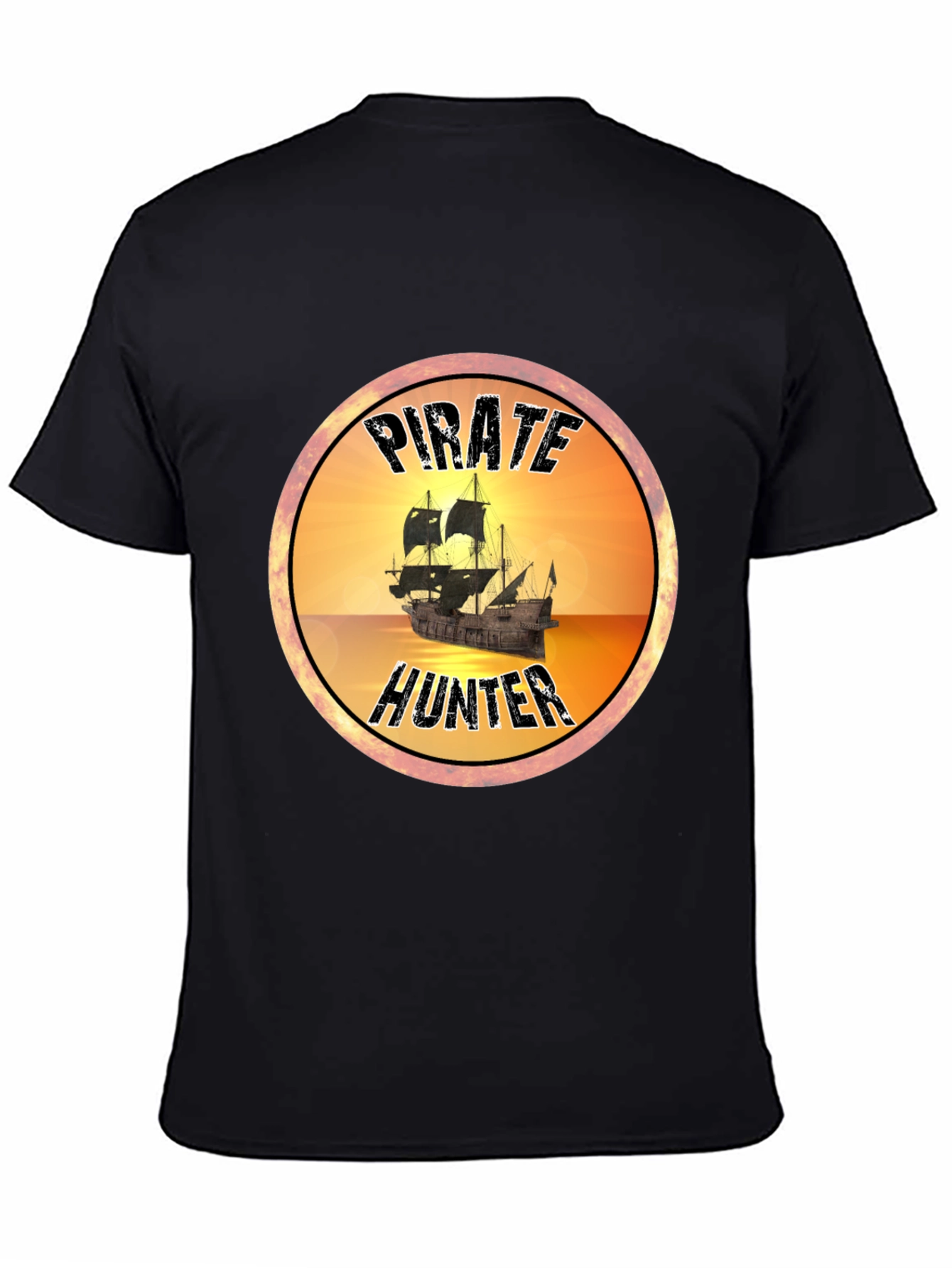 Pirate Hunter T-Shirt - Novelty Graphic Tee