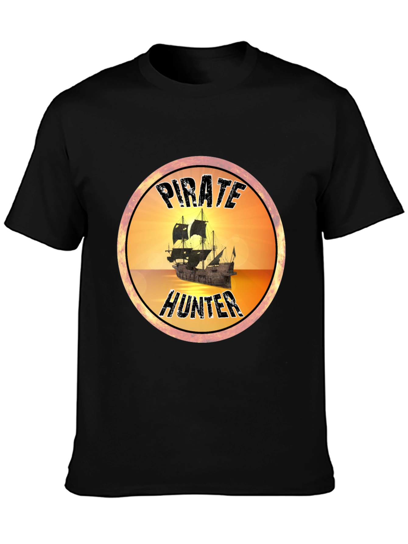 Pirate Hunter T-Shirt - Novelty Graphic Tee