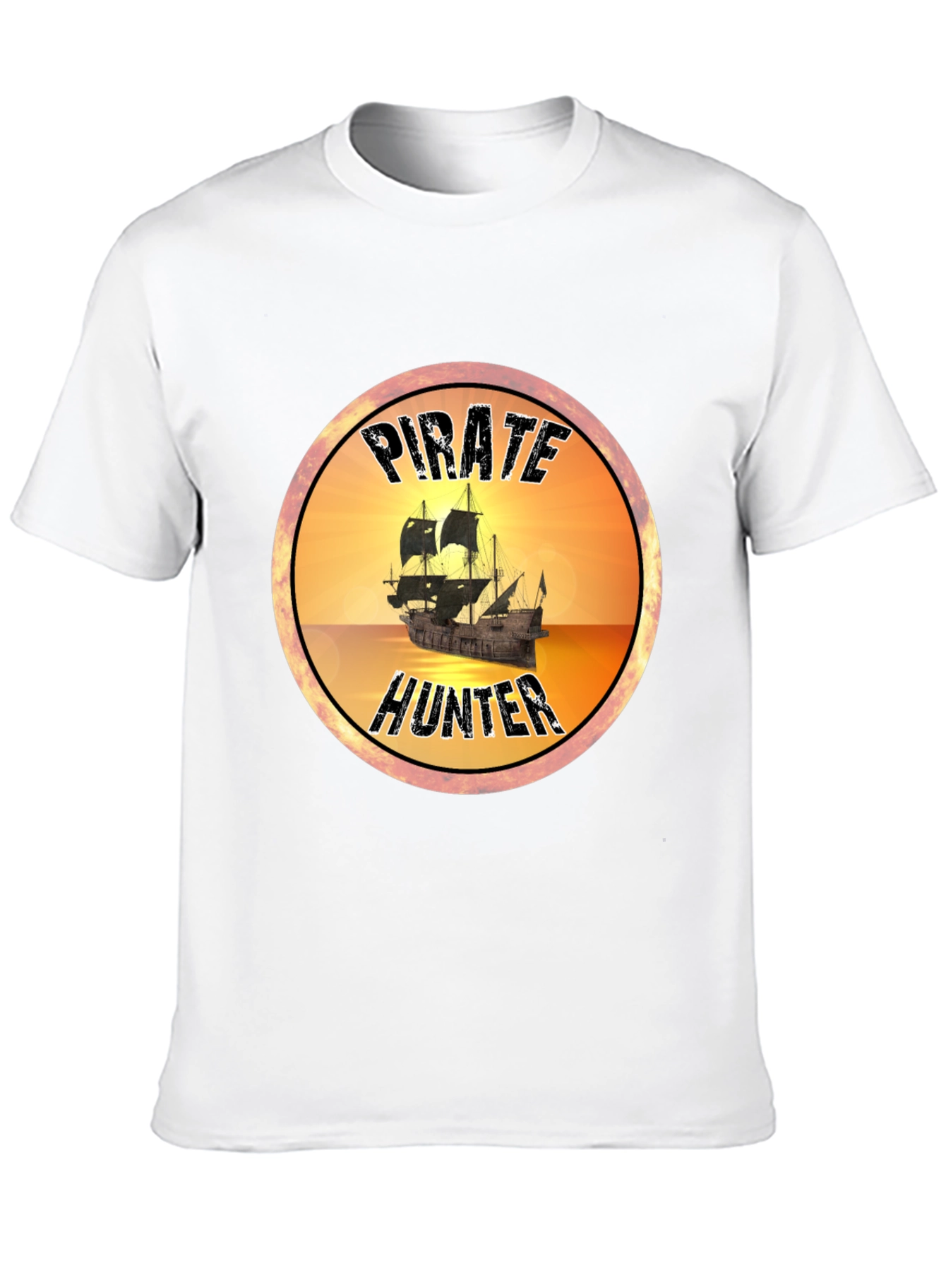Pirate Hunter T-Shirt - Novelty Graphic Tee