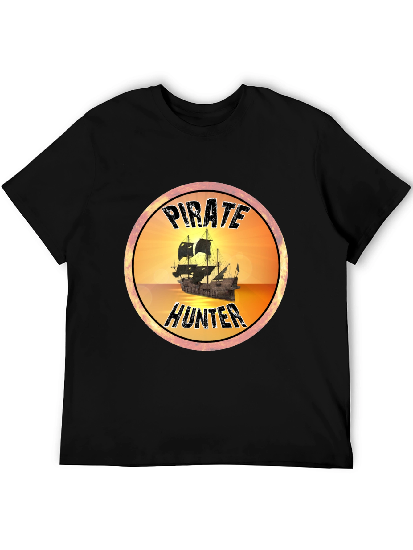 Pirate Hunter T-Shirt - Novelty Graphic Tee