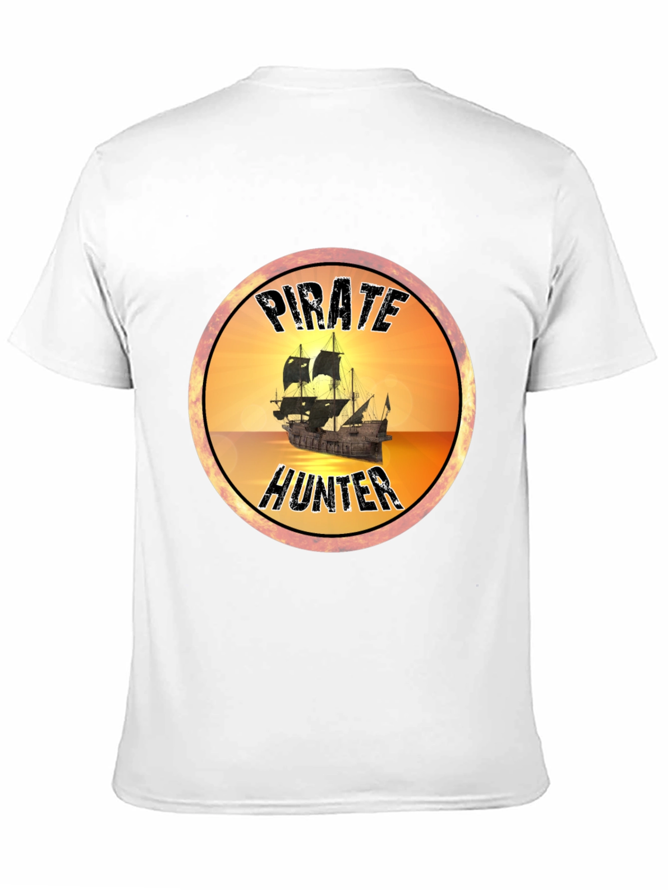 Pirate Hunter T-Shirt - Novelty Graphic Tee