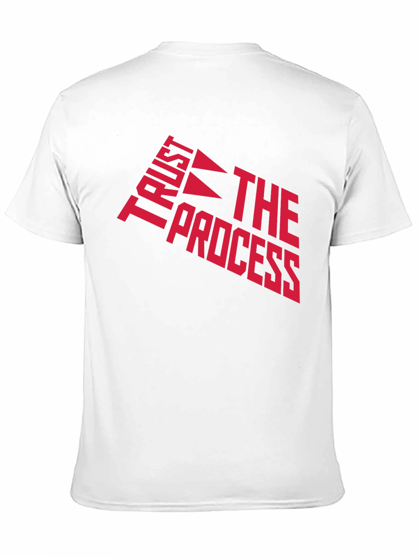 Trust the Process Graphic T-Shirt - Black