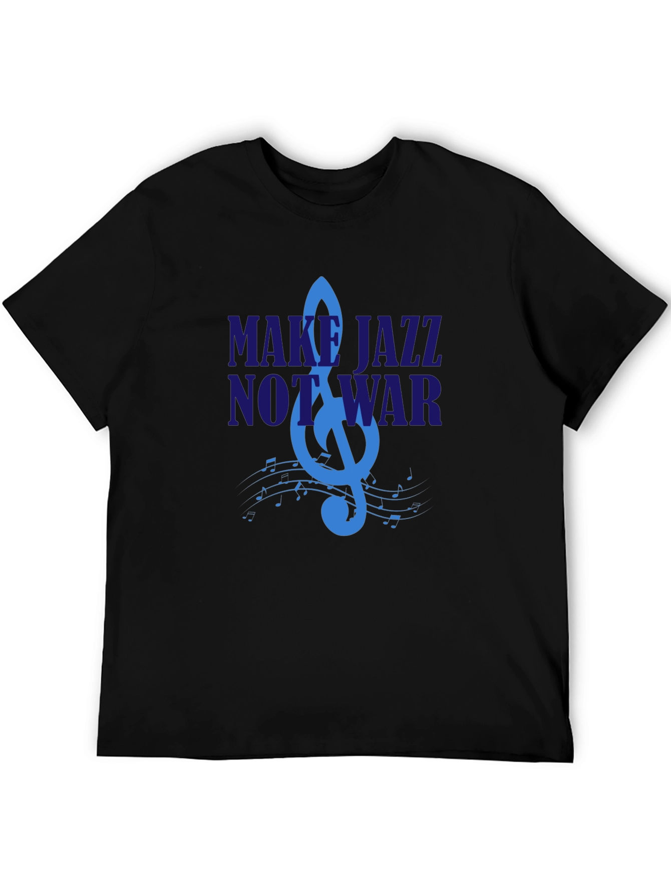 Make Jazz Not War Graphic T-Shirt