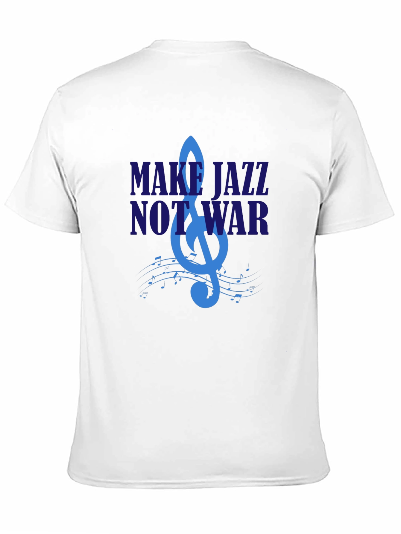 Make Jazz Not War Graphic T-Shirt