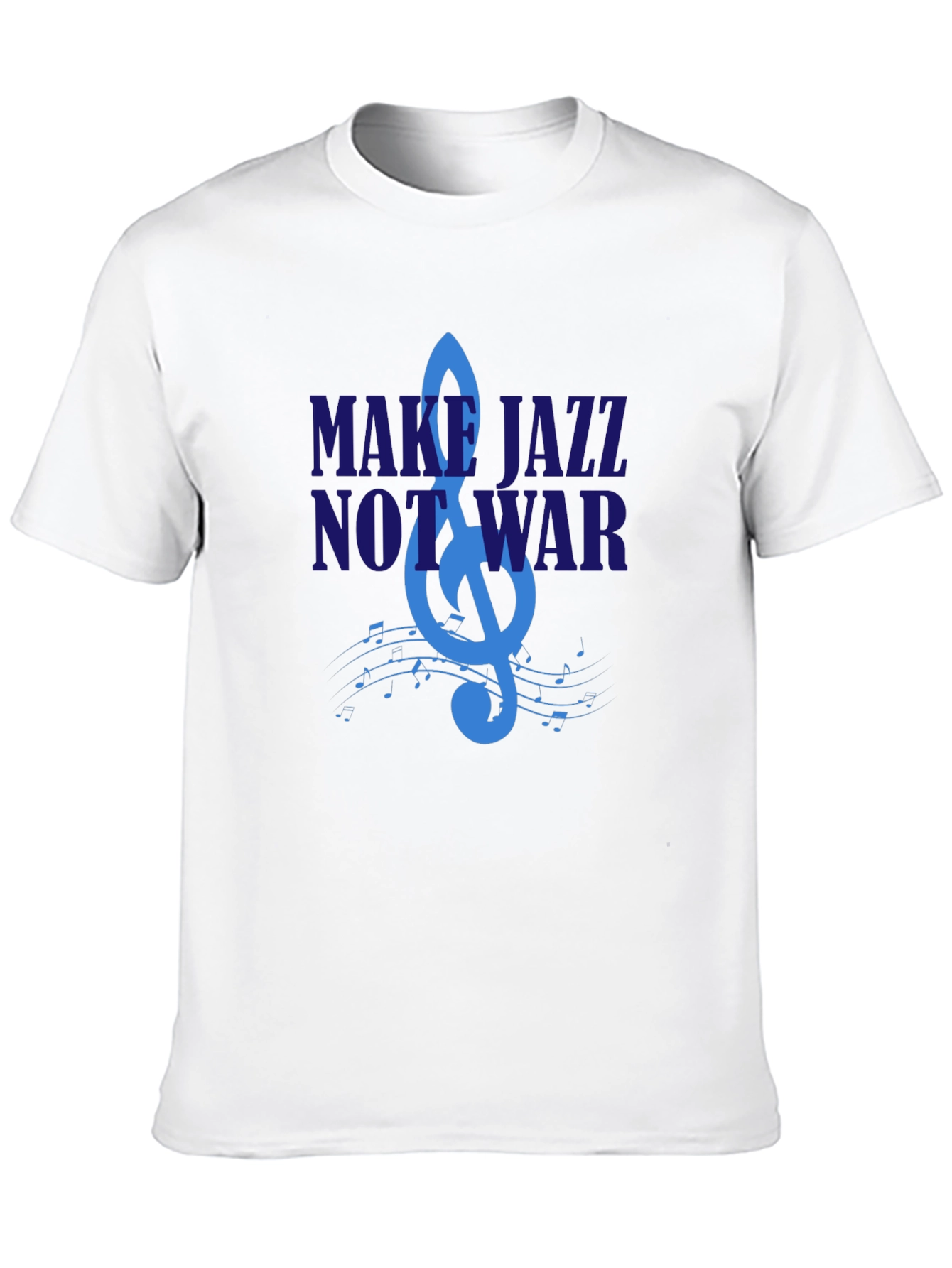 Make Jazz Not War Graphic T-Shirt