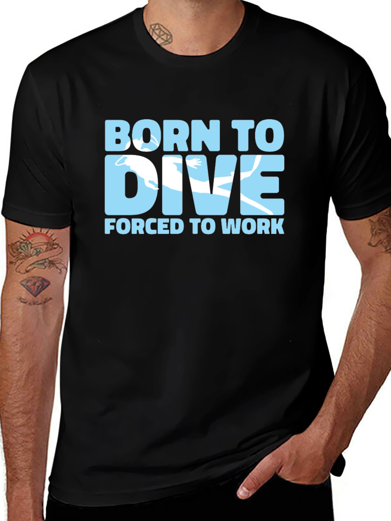 Born to Dive T-Shirt - Scuba Diving Apparel