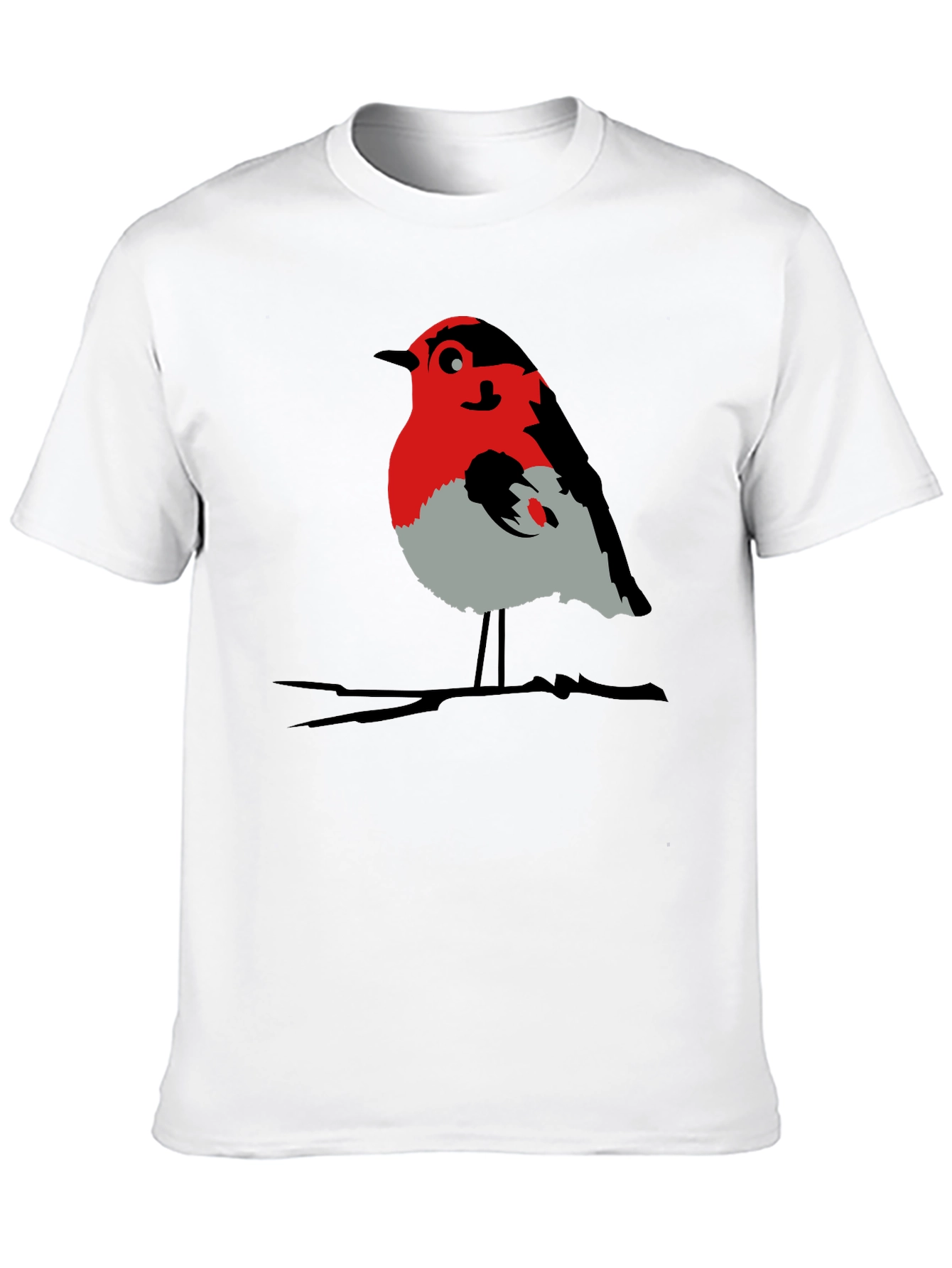 Robin Graphic T-Shirt - Bird Lover Tee