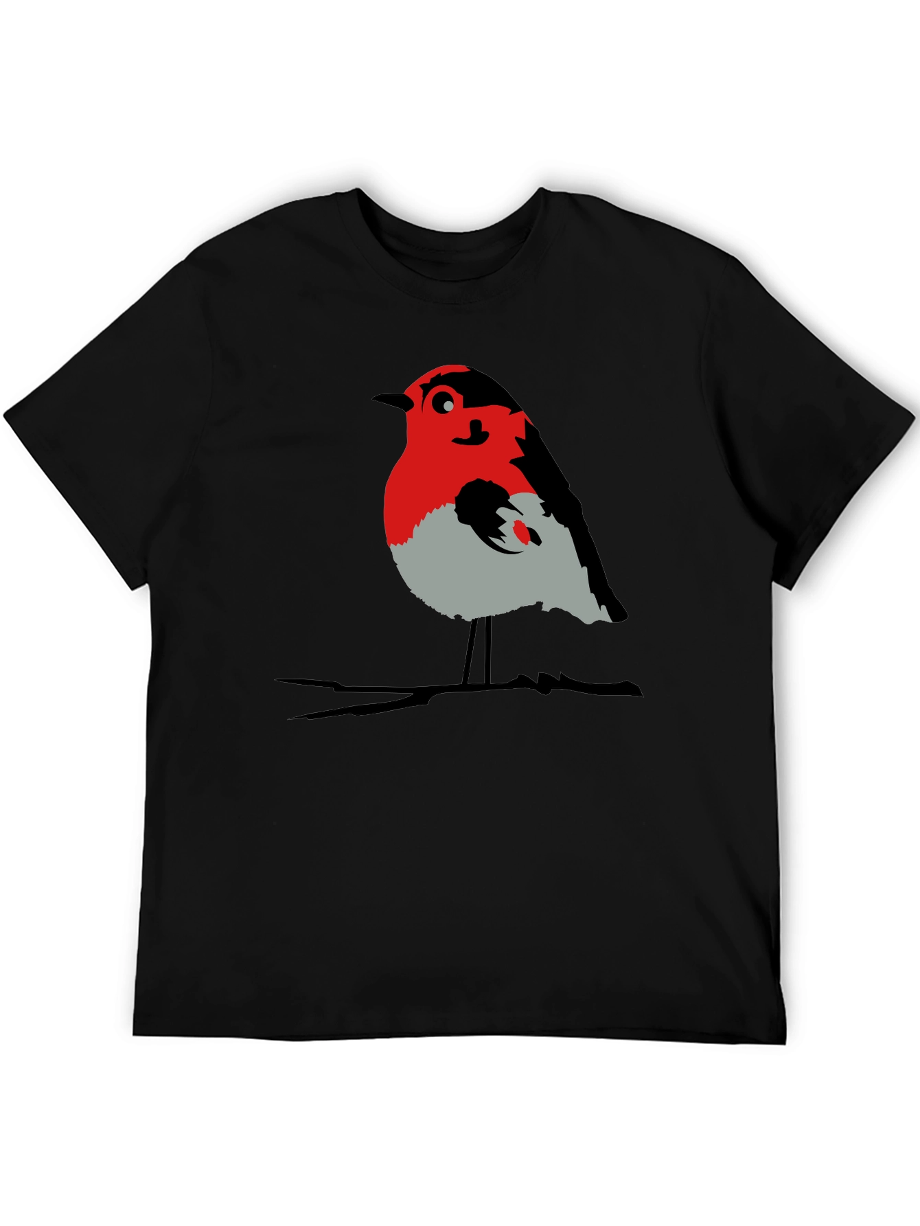 Robin Graphic T-Shirt - Bird Lover Tee