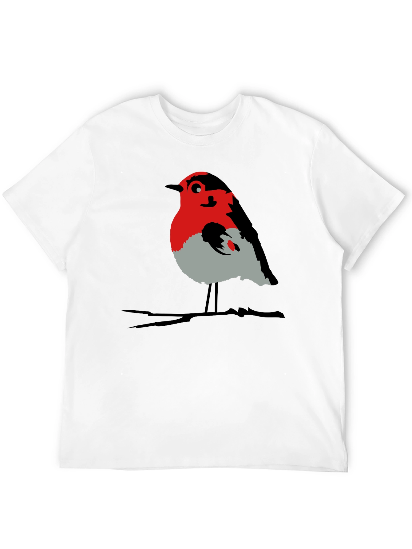 Robin Graphic T-Shirt - Bird Lover Tee