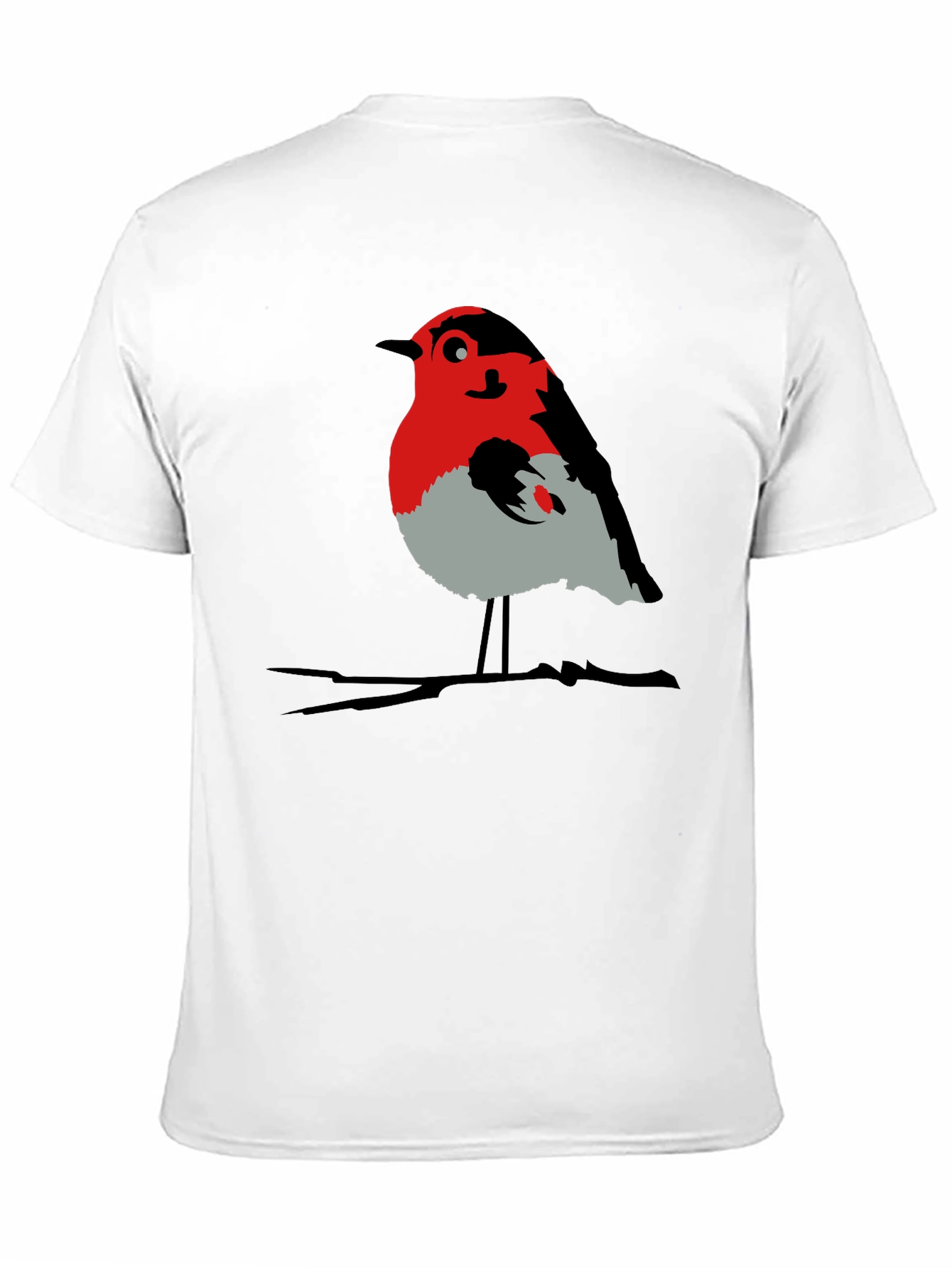 Robin Graphic T-Shirt - Bird Lover Tee