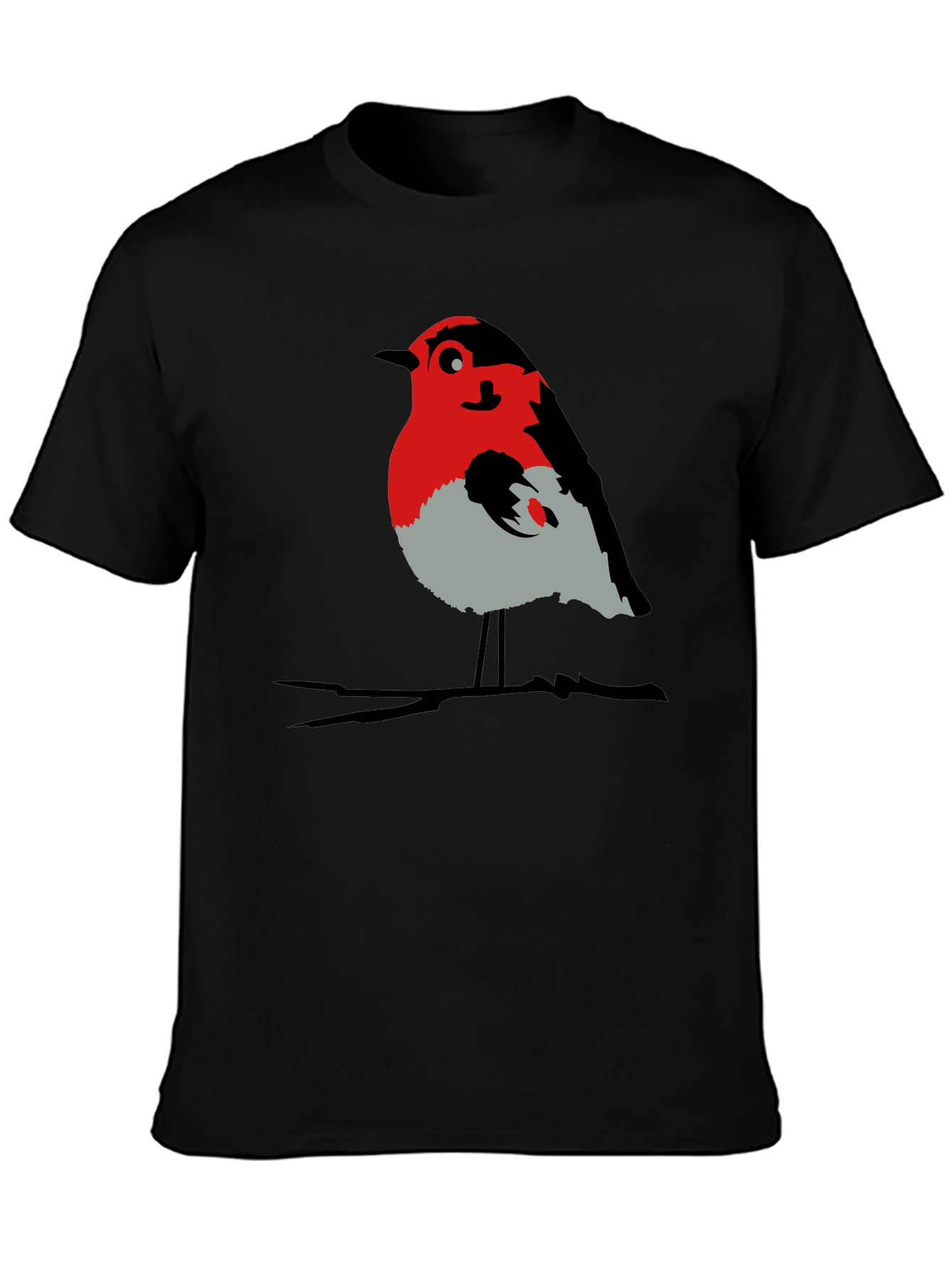 Robin Graphic T-Shirt - Bird Lover Tee