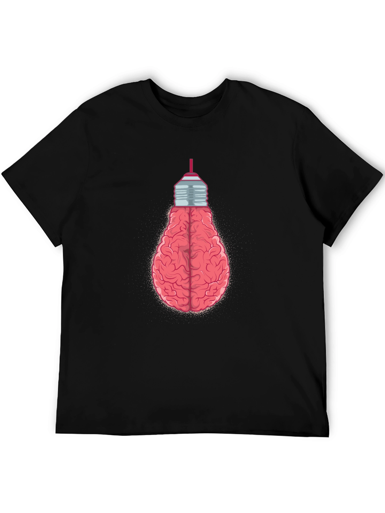Brain Bulb T-Shirt - Creative Idea Tee