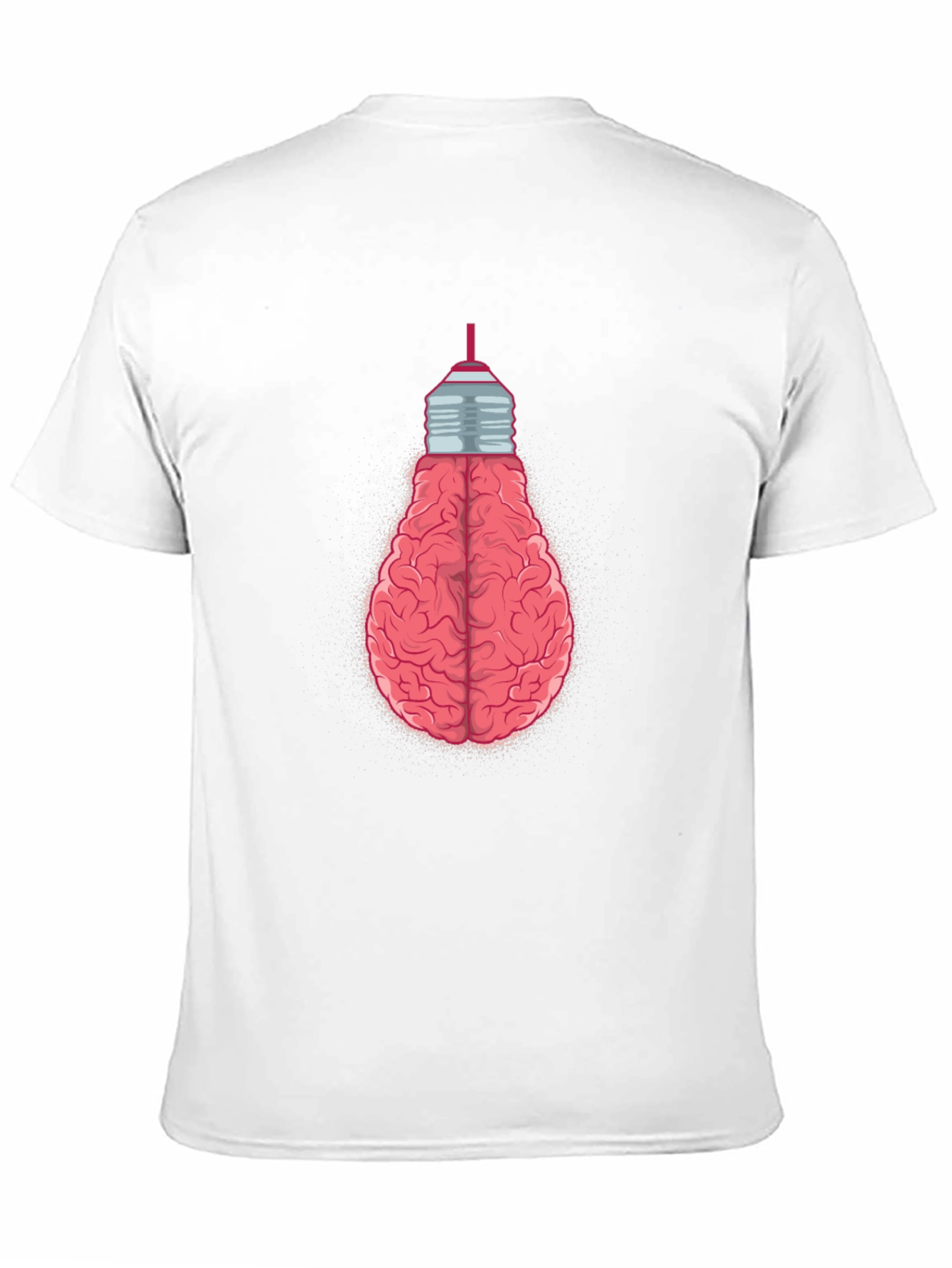 Brain Bulb T-Shirt - Creative Idea Tee