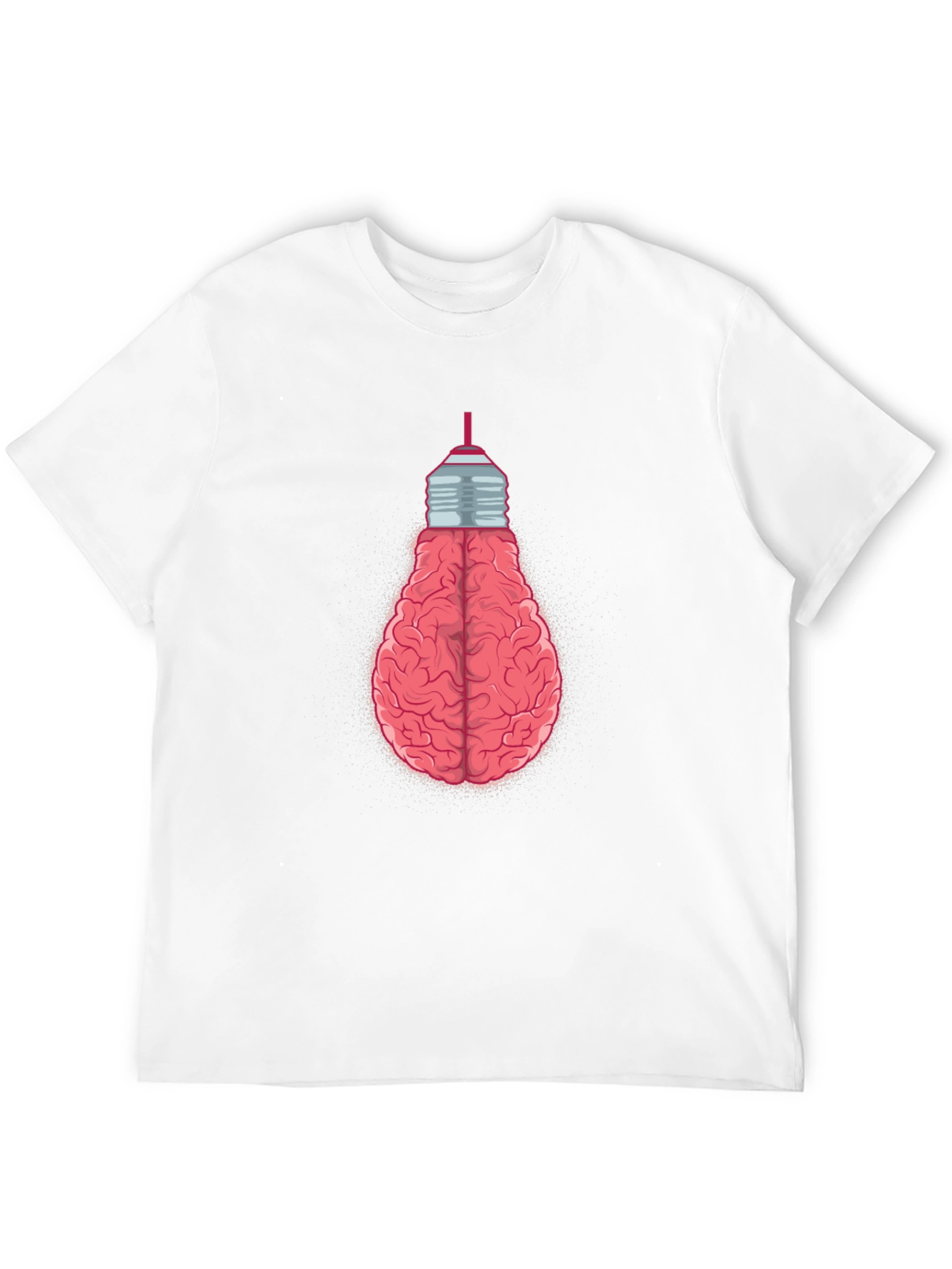 Brain Bulb T-Shirt - Creative Idea Tee