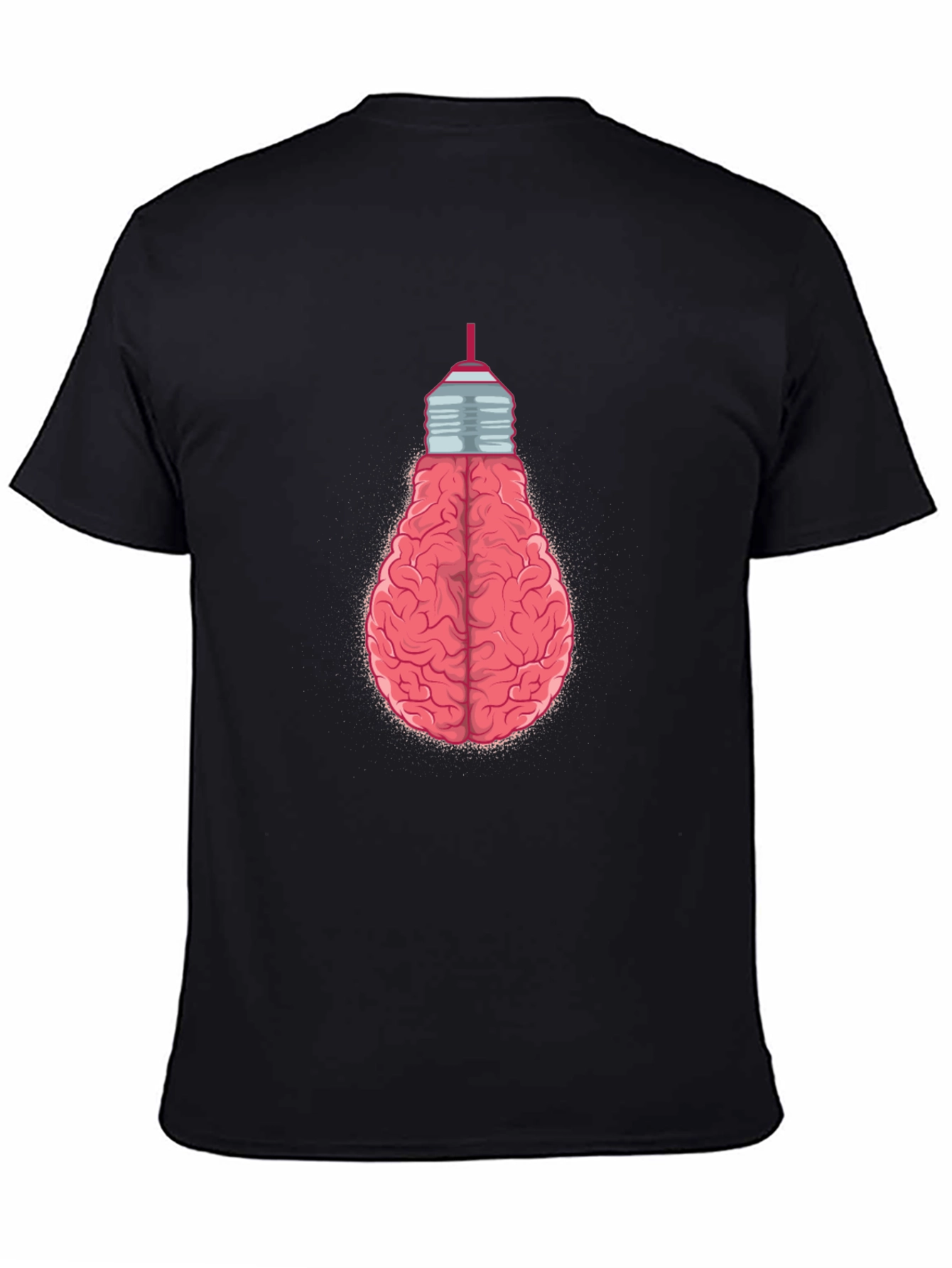 Brain Bulb T-Shirt - Creative Idea Tee