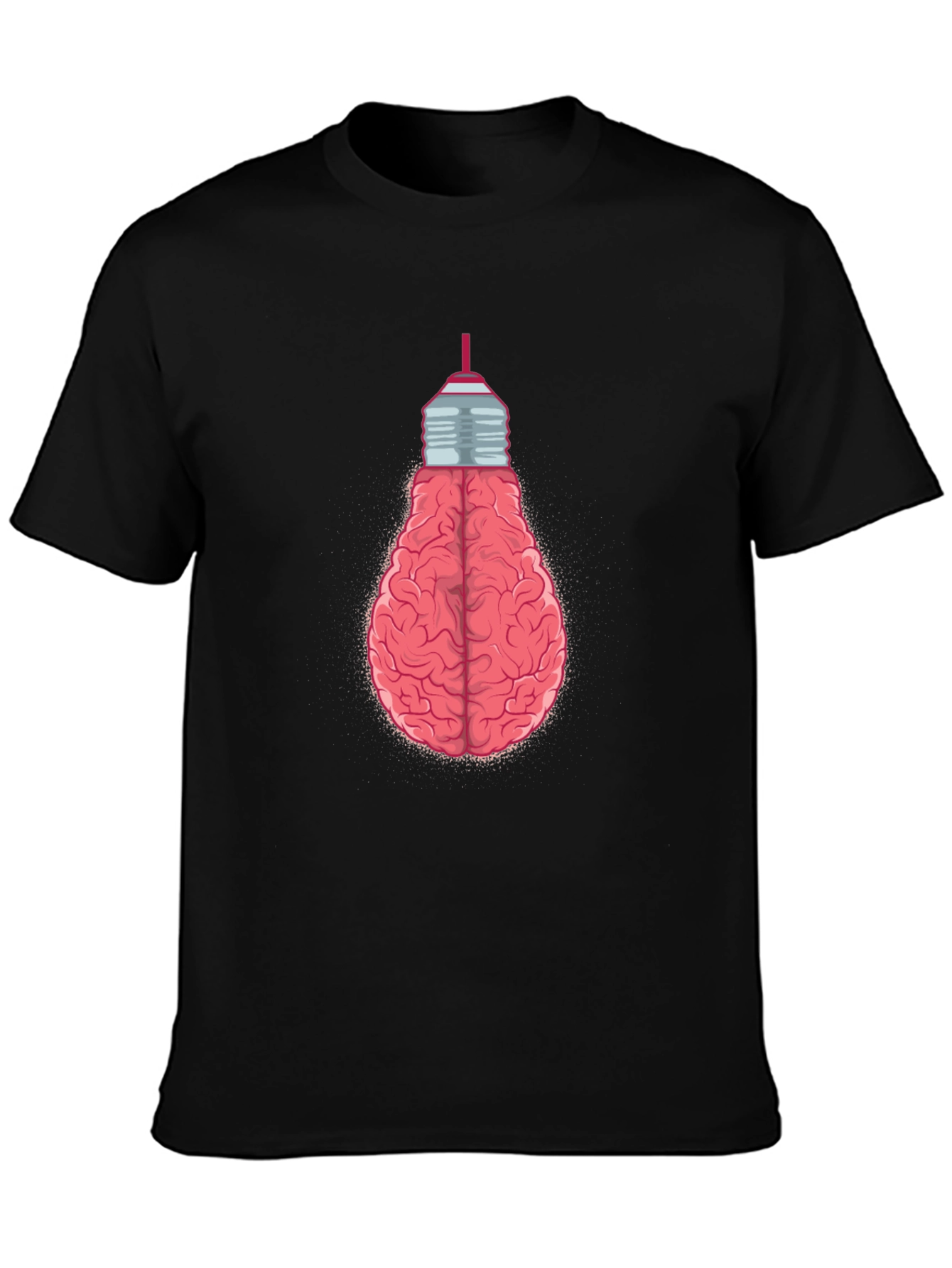 Brain Bulb T-Shirt - Creative Idea Tee