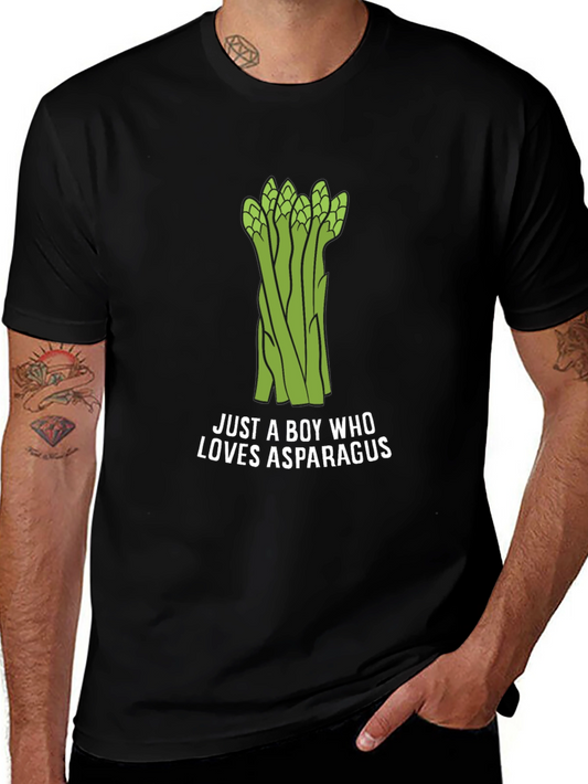 Asparagus Lover T-Shirt - Just a Boy Who Loves Asparagus
