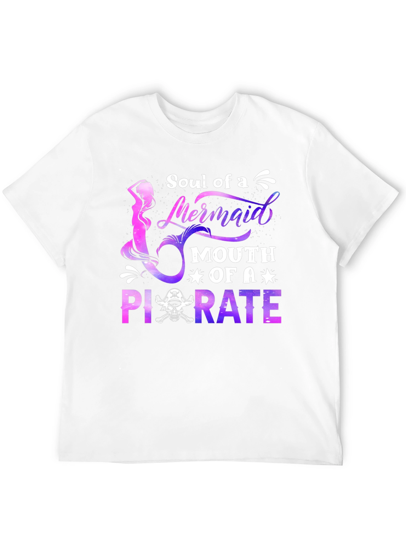 Soul of a Mermaid Mouth of a Pirate T-Shirt