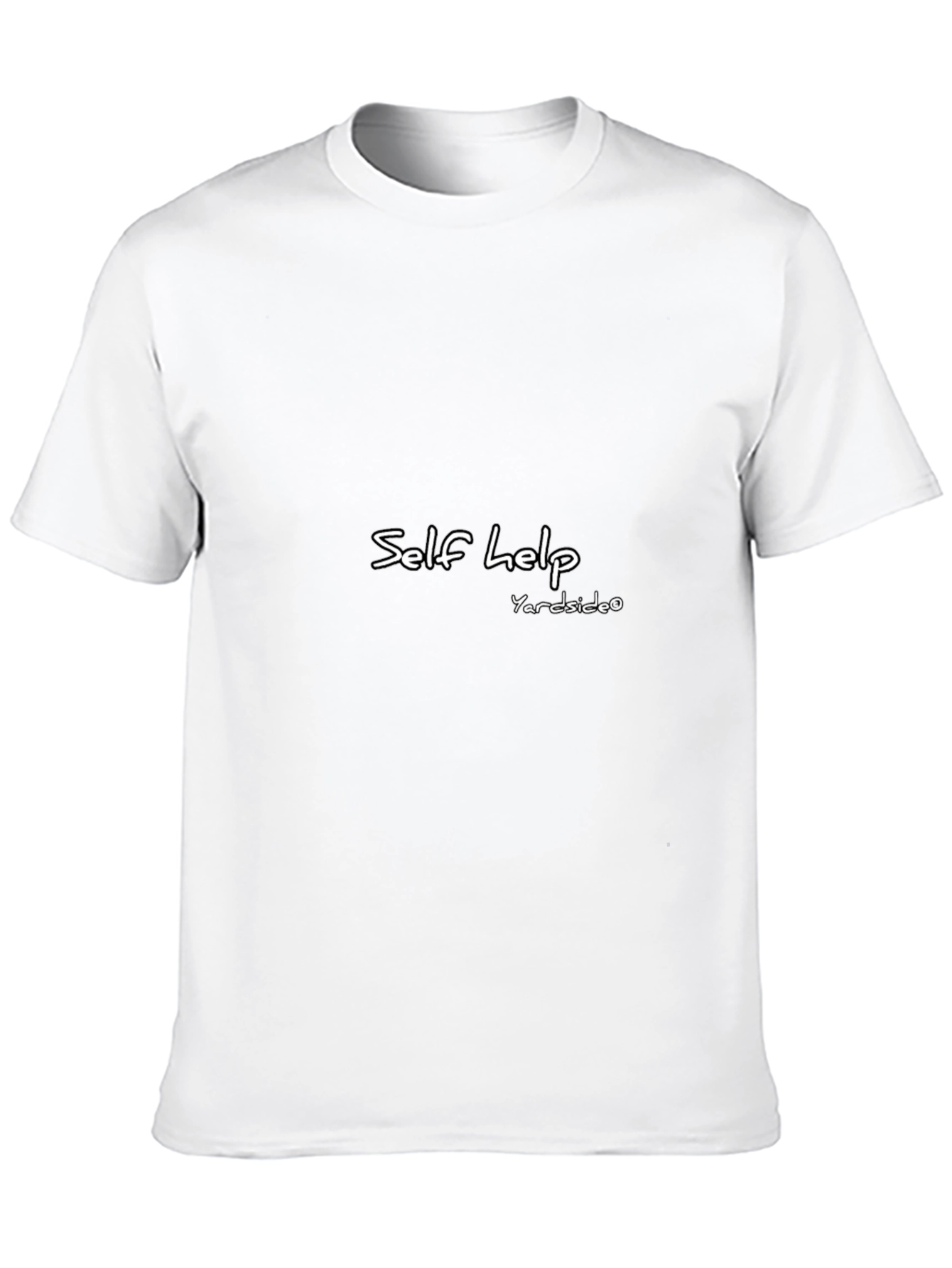 Self Help Black Tee - Yardside Design