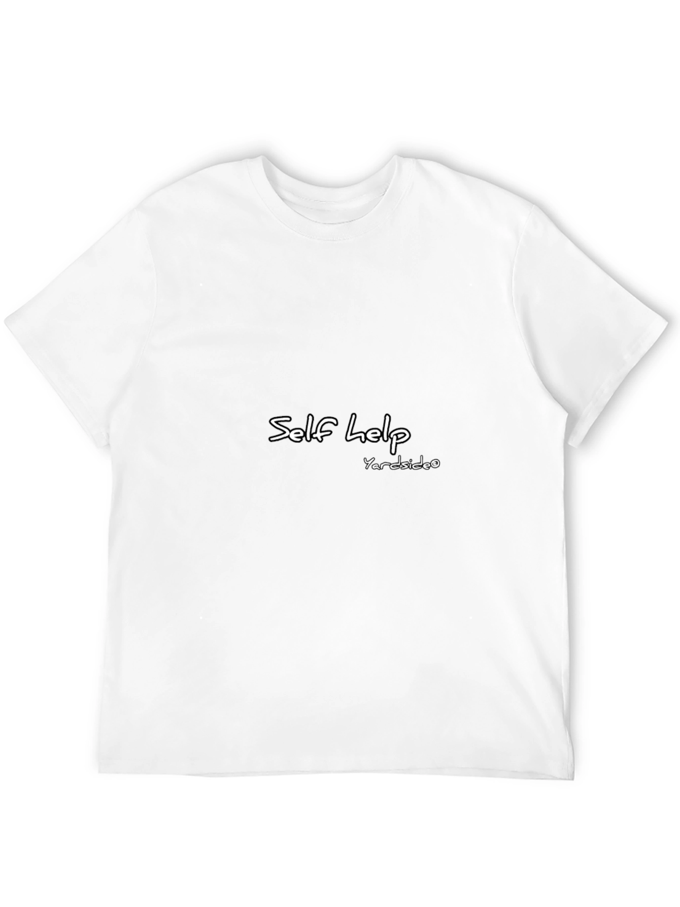 Self Help Black Tee - Yardside Design