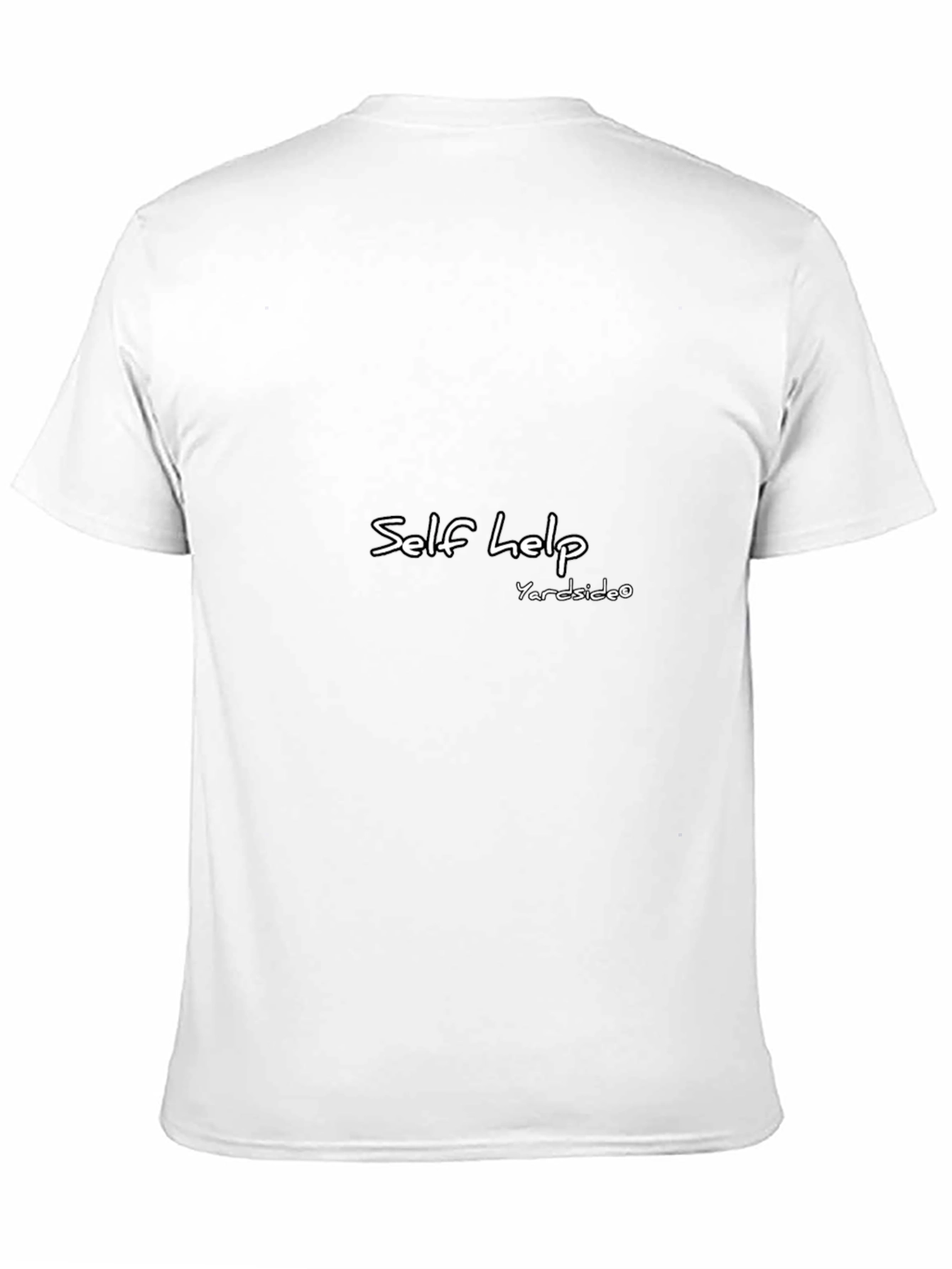 Self Help Black Tee - Yardside Design