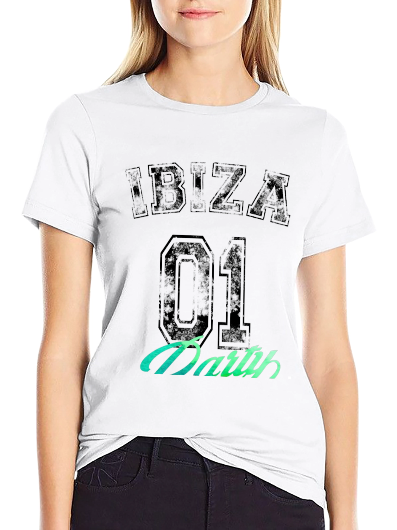 Ibiza Darth T-Shirt - Black Graphic Tee