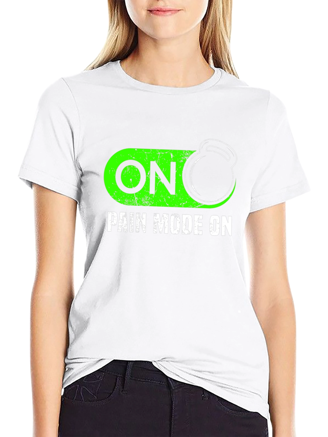 Pain Mode On Kettlebell Gym T-Shirt