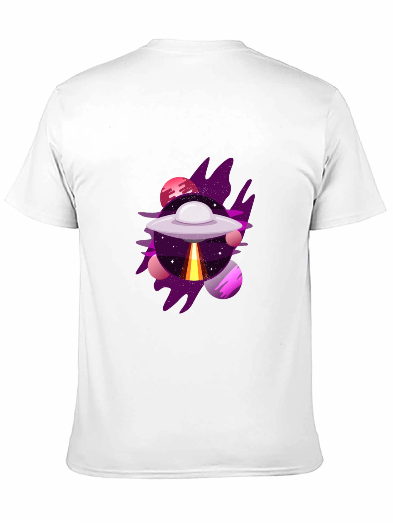 UFO Graphic Tee - Mens Black T-Shirt