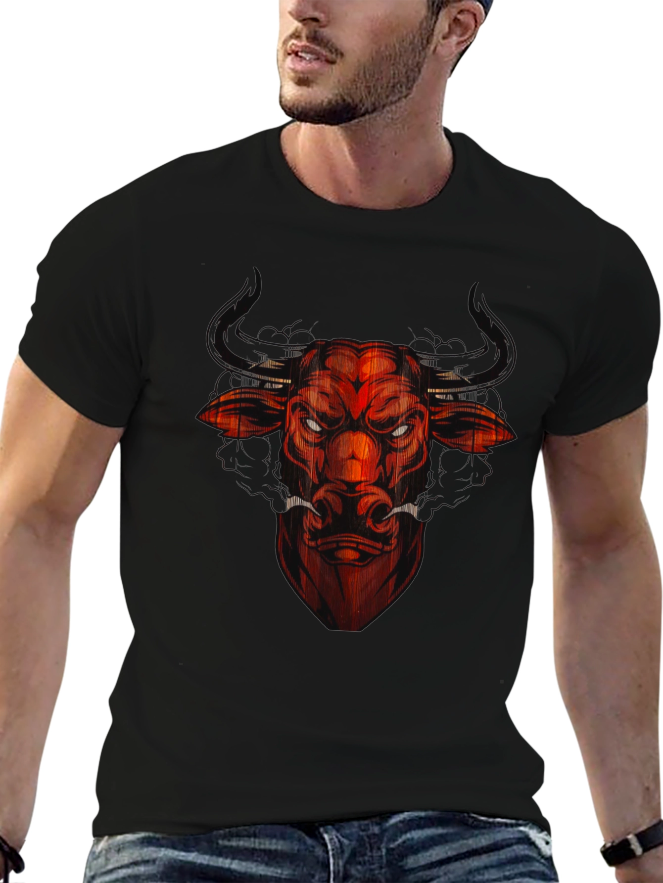 Red Bull Graphic Tee - Mens Black T-Shirt