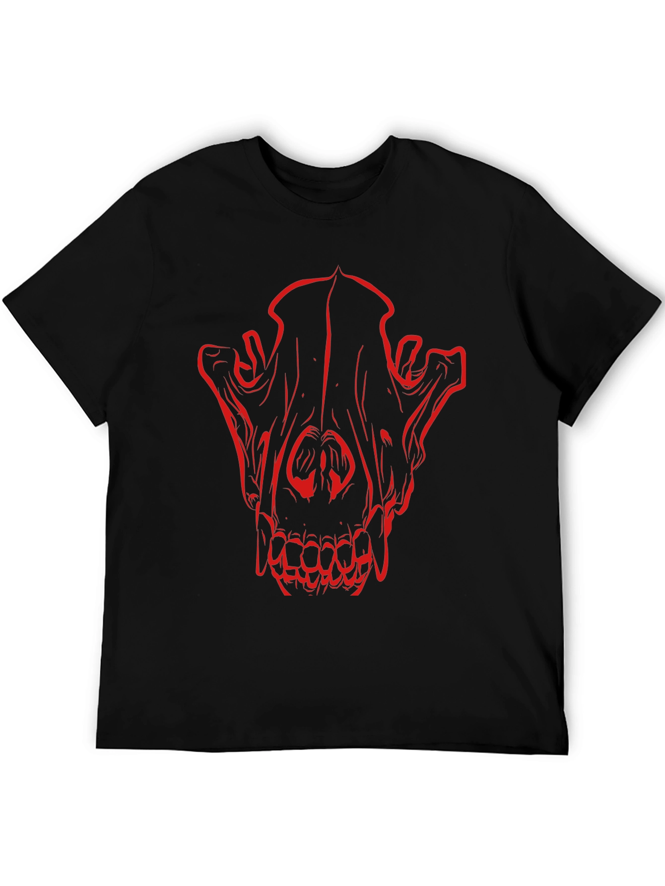 Red Skull Graphic T-Shirt