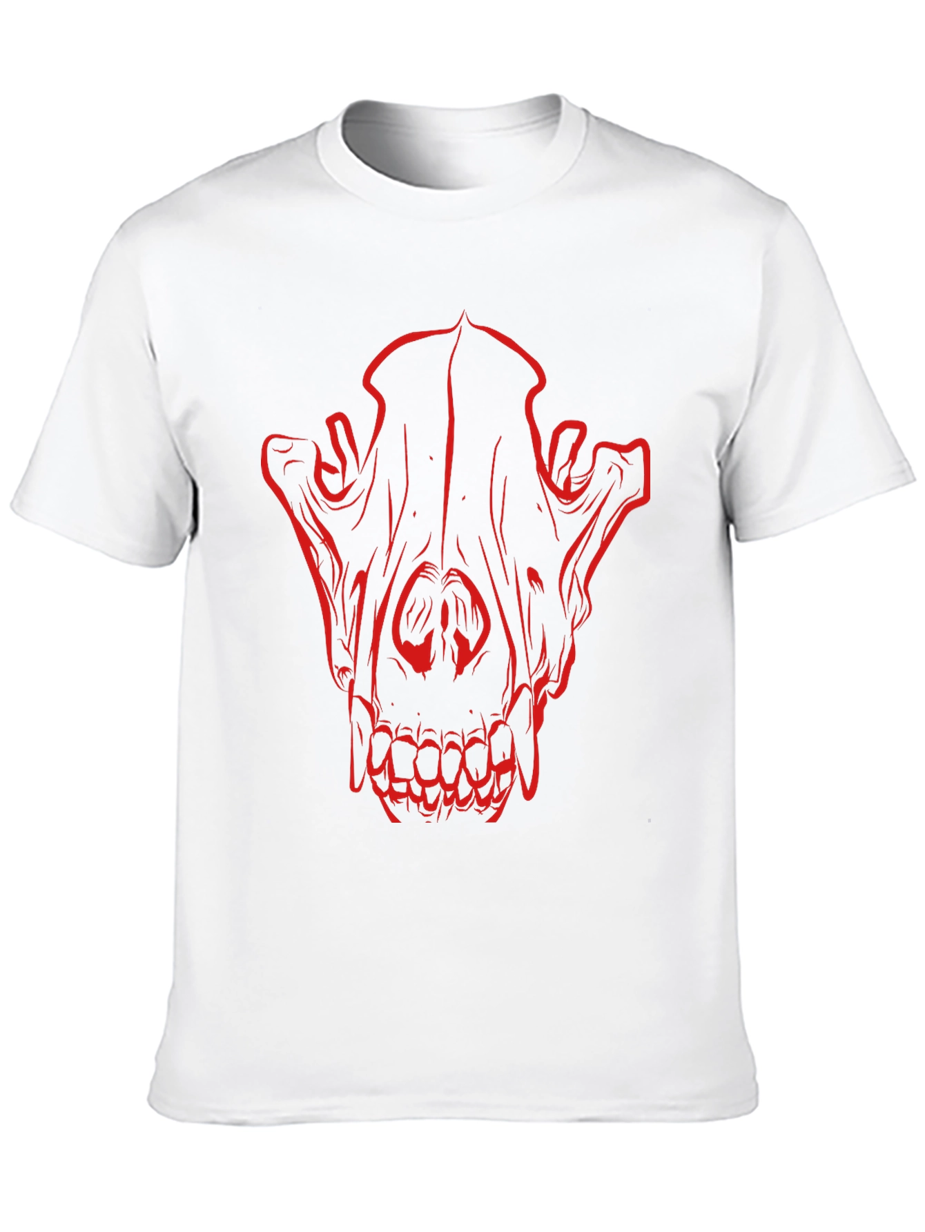 Red Skull Graphic T-Shirt