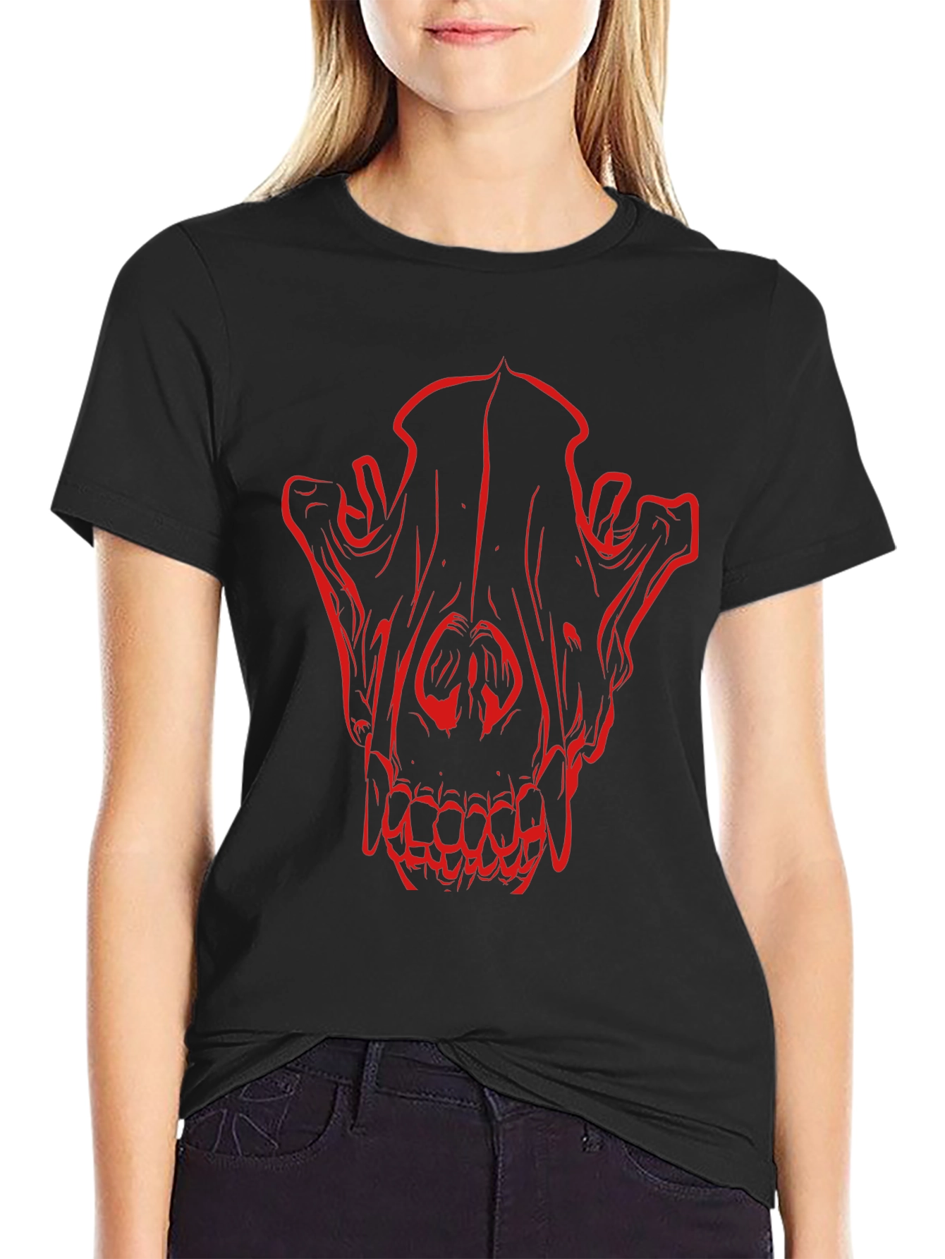 Red Skull Graphic T-Shirt