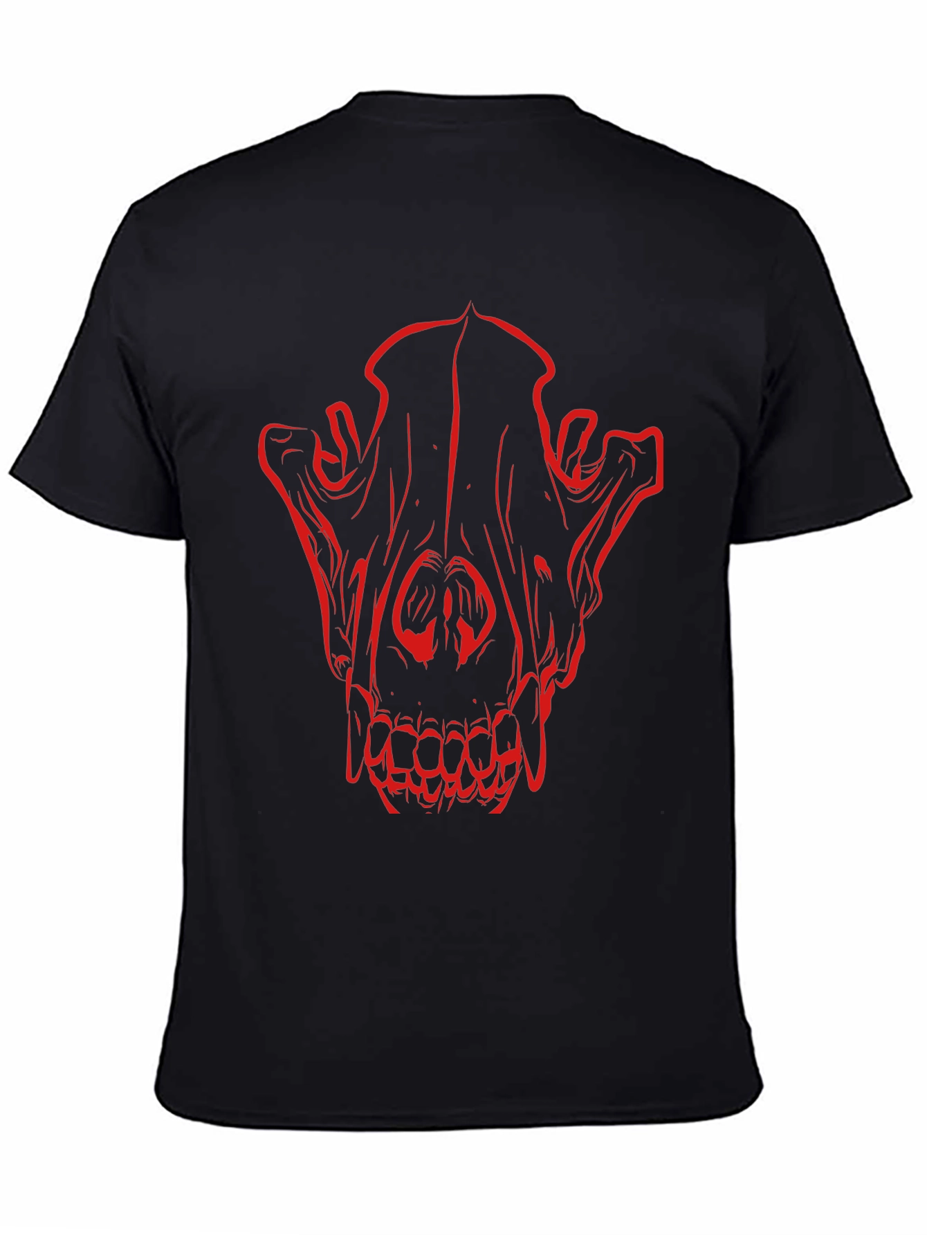Red Skull Graphic T-Shirt