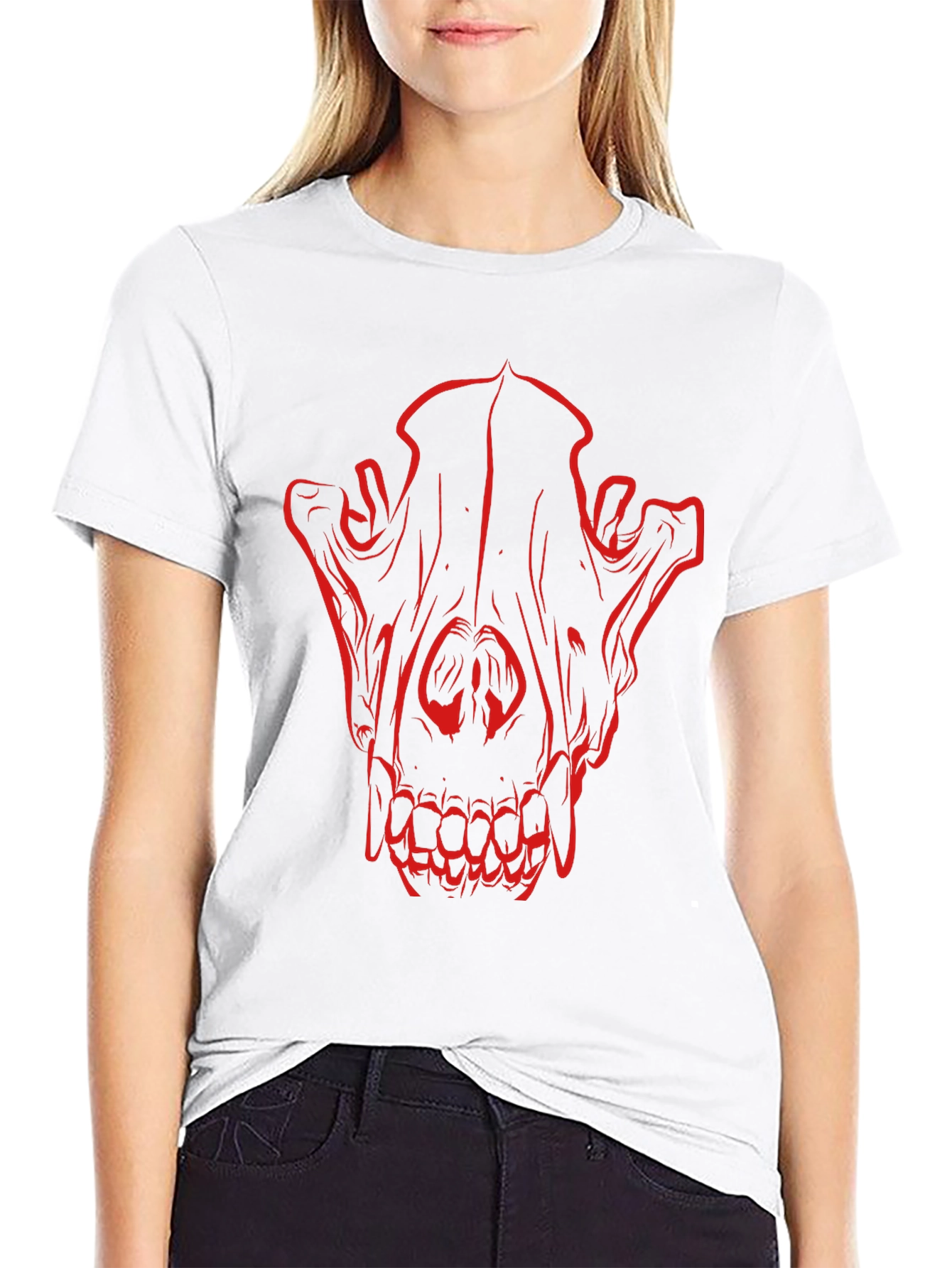 Red Skull Graphic T-Shirt