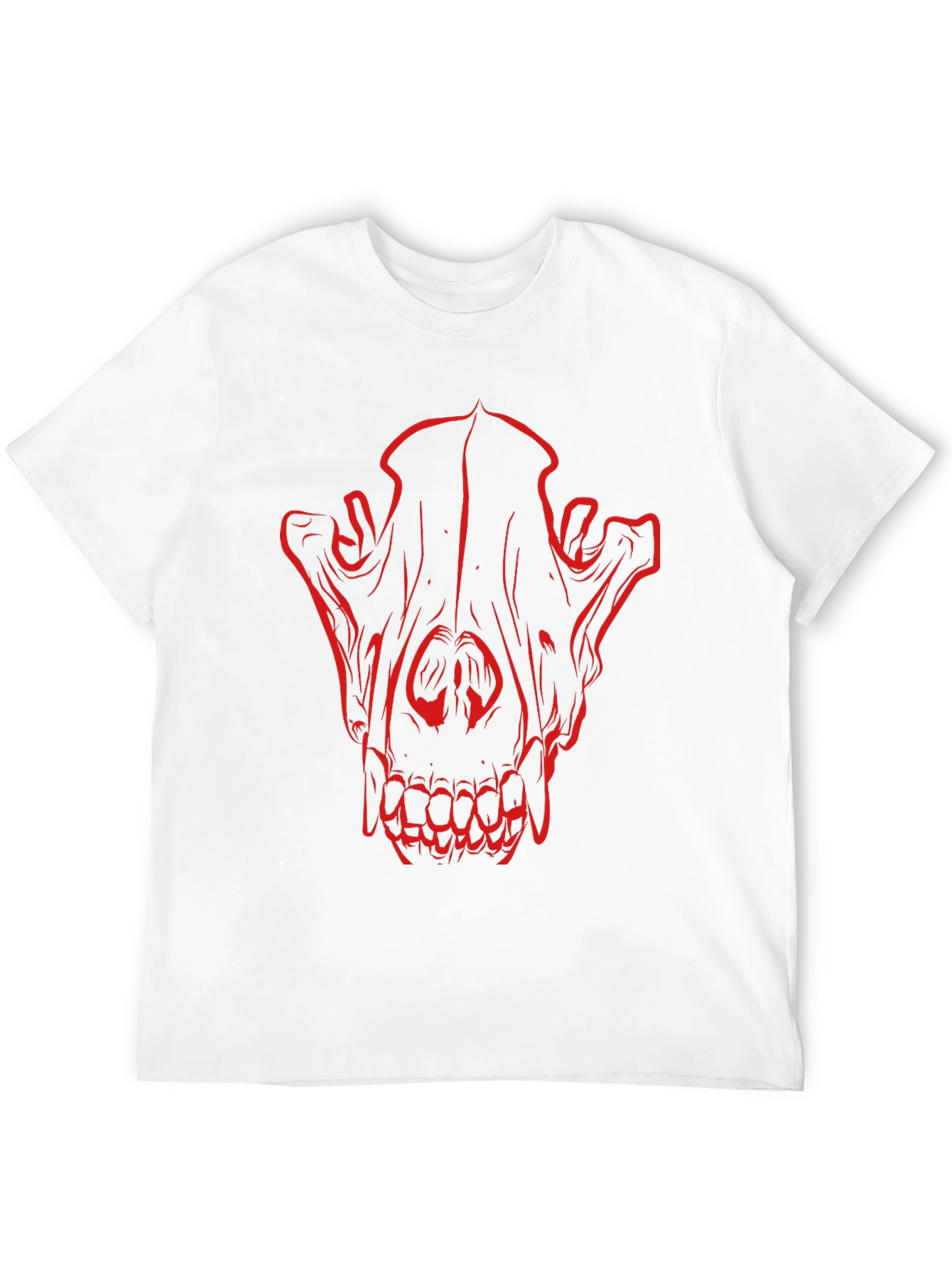 Red Skull Graphic T-Shirt