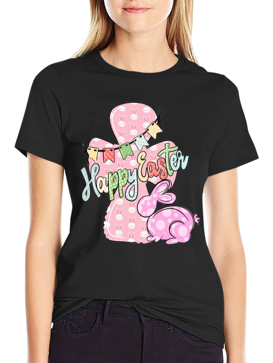 Happy Easter Bunny T-Shirt - Cute Holiday Style