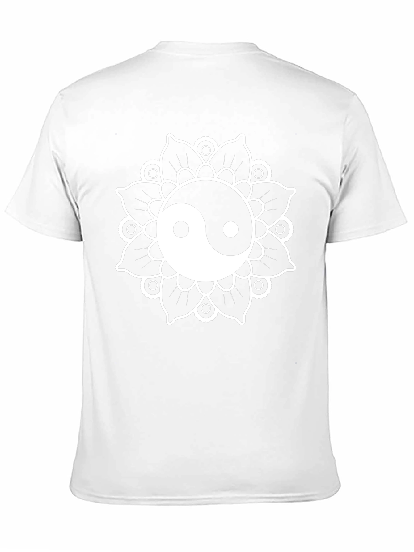 Yin Yang Mandala T-Shirt - Balance & Harmony