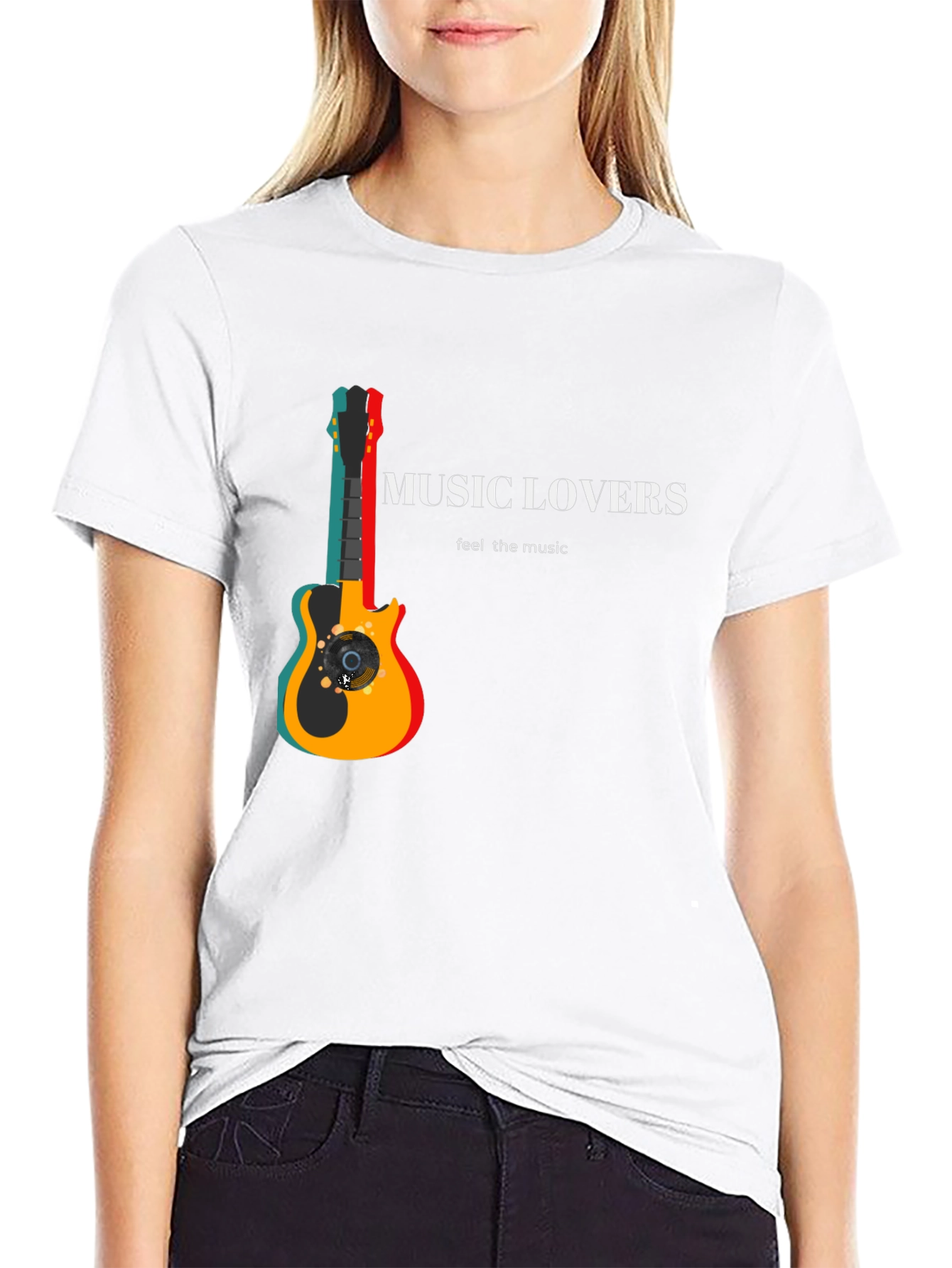 Music Lovers Graphic T-Shirt